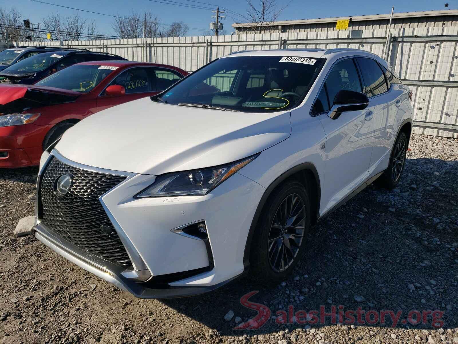 2T2BZMCA1JC141964 2018 LEXUS RX350