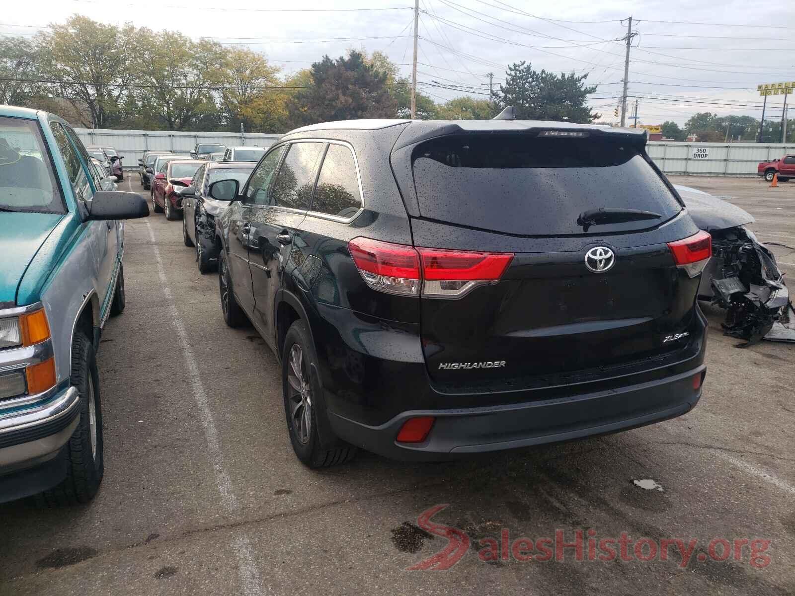 5TDJZRFH5JS842763 2018 TOYOTA HIGHLANDER