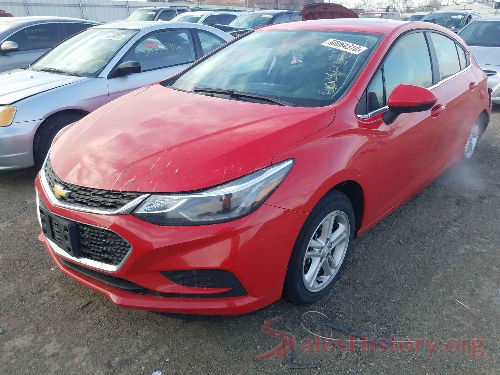 3G1BE6SM1HS587190 2017 CHEVROLET CRUZE