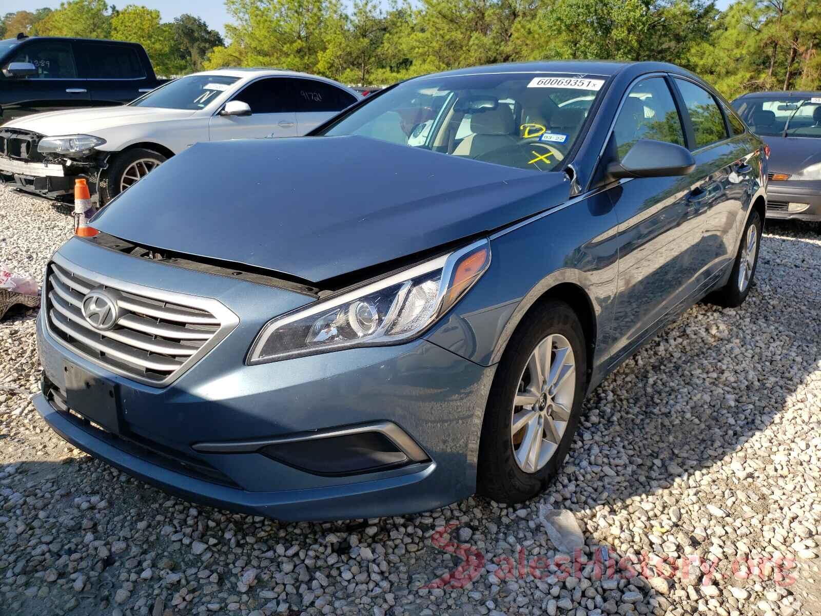 5NPE24AF5GH280604 2016 HYUNDAI SONATA