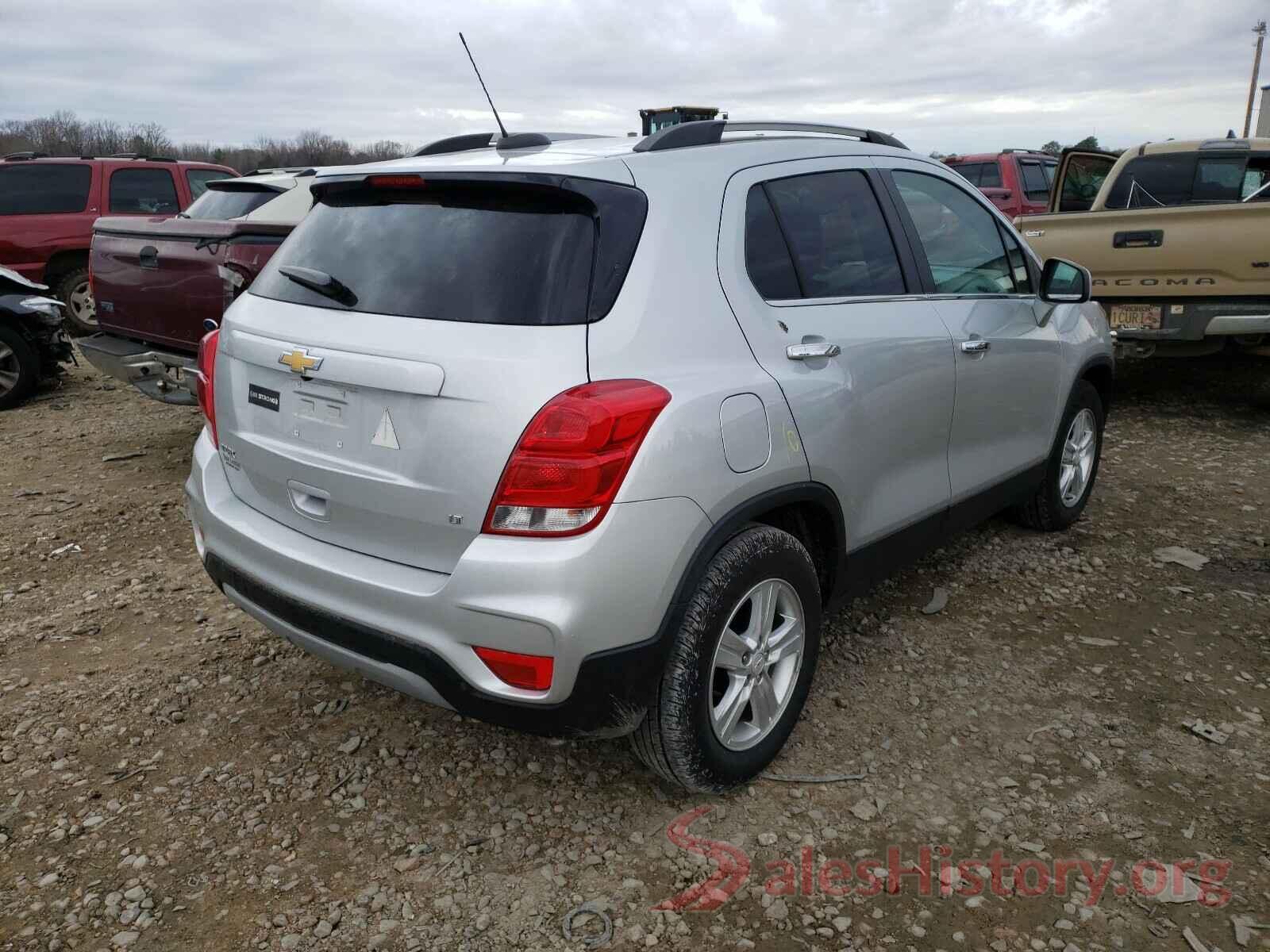 KL7CJLSB6KB780195 2019 CHEVROLET TRAX