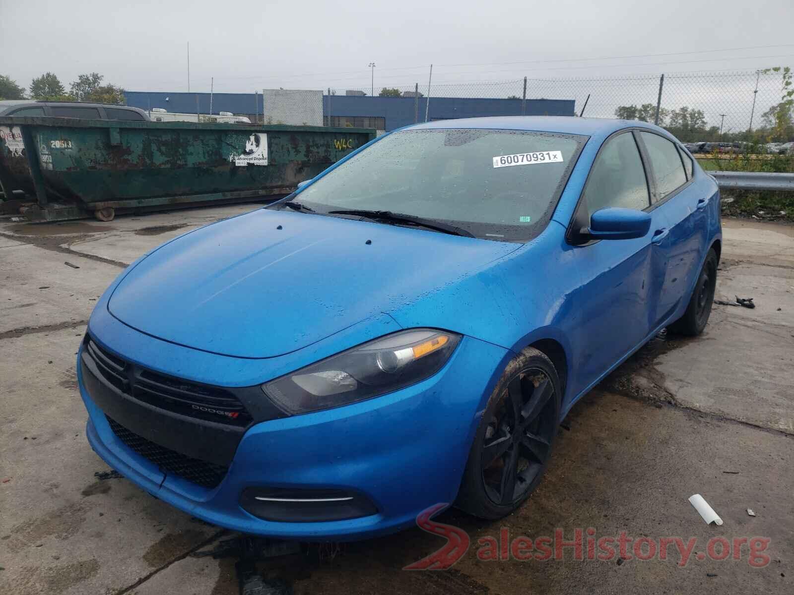 1C3CDFAA0GD529466 2016 DODGE DART