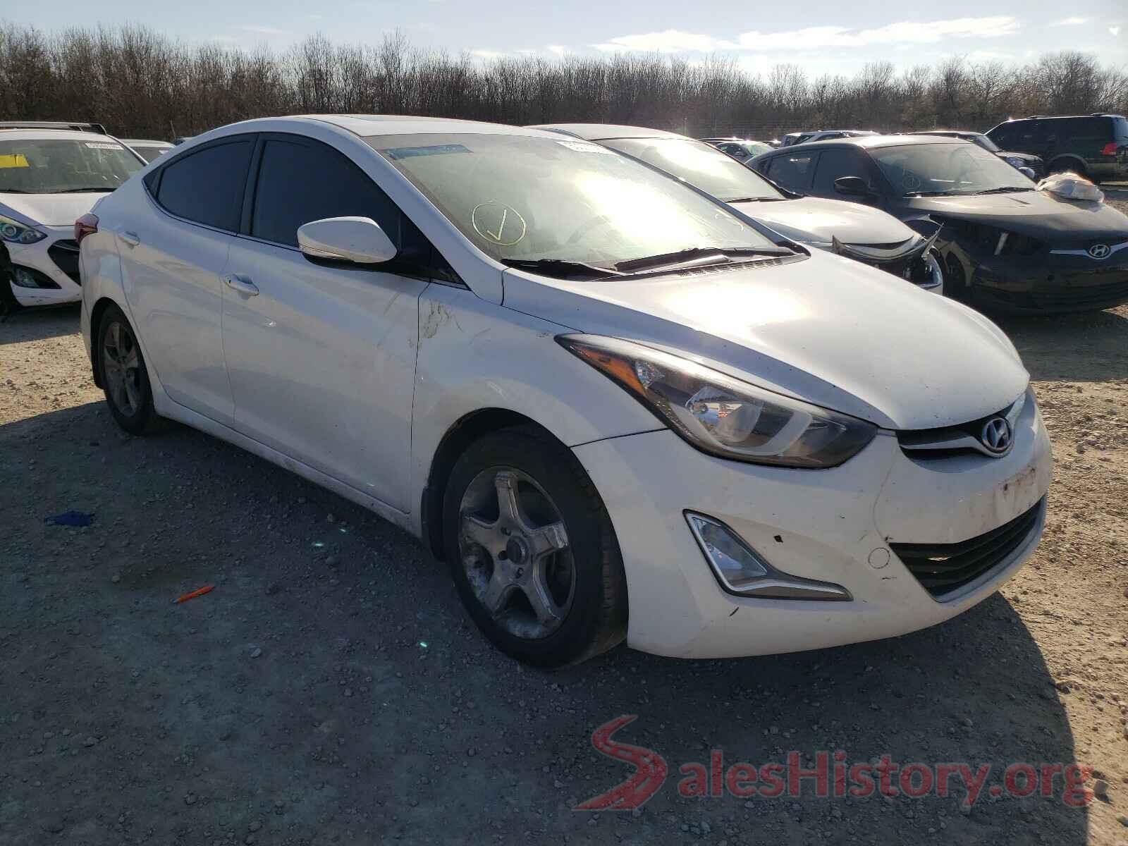 5NPDH4AE4GH668974 2016 HYUNDAI ELANTRA