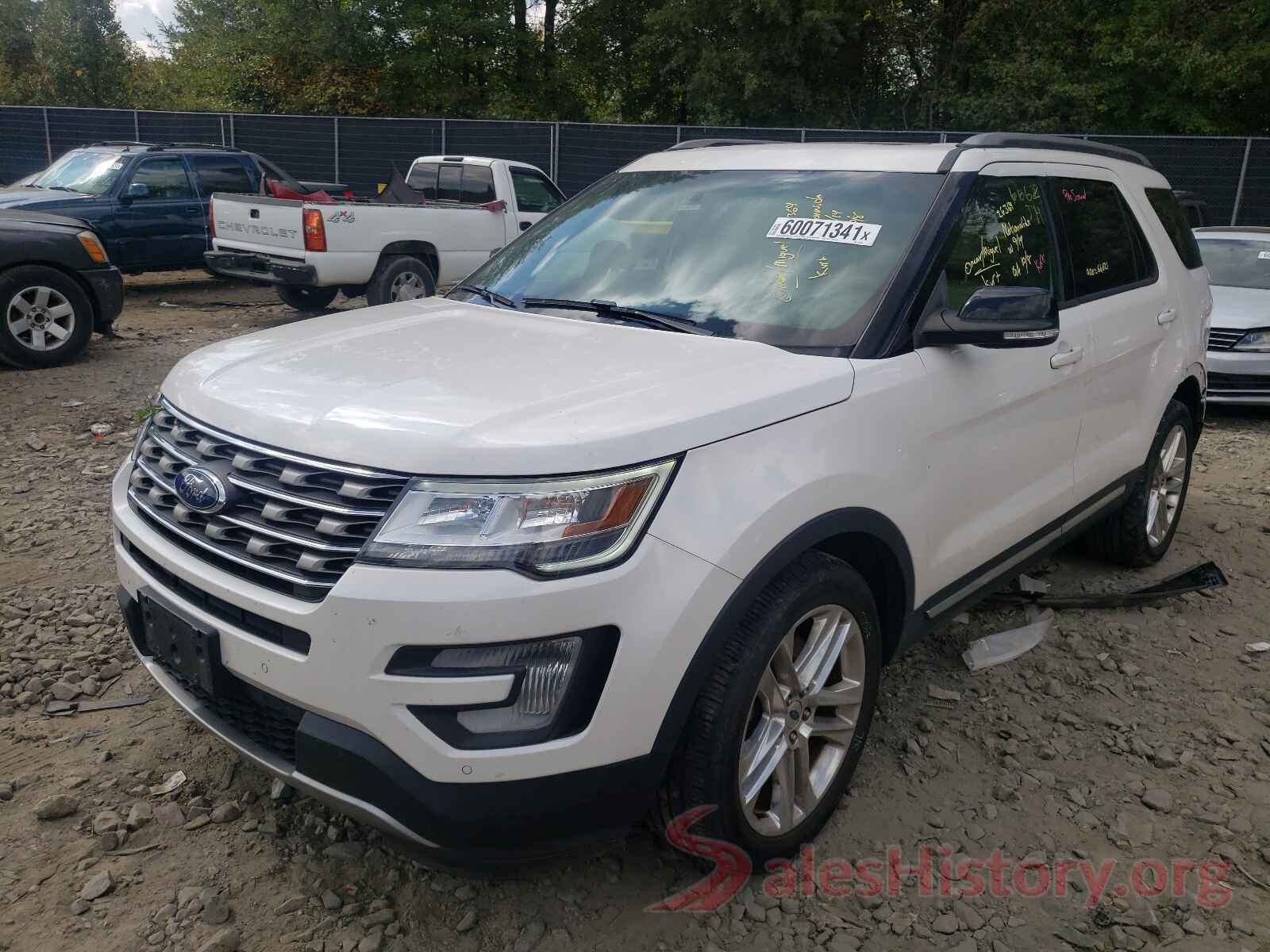 1FM5K8D85GGC10458 2016 FORD EXPLORER