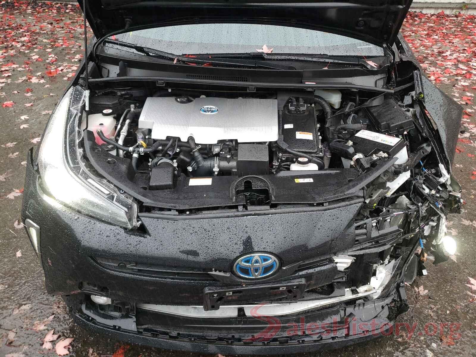 JTDL9RFU8K3012139 2019 TOYOTA PRIUS