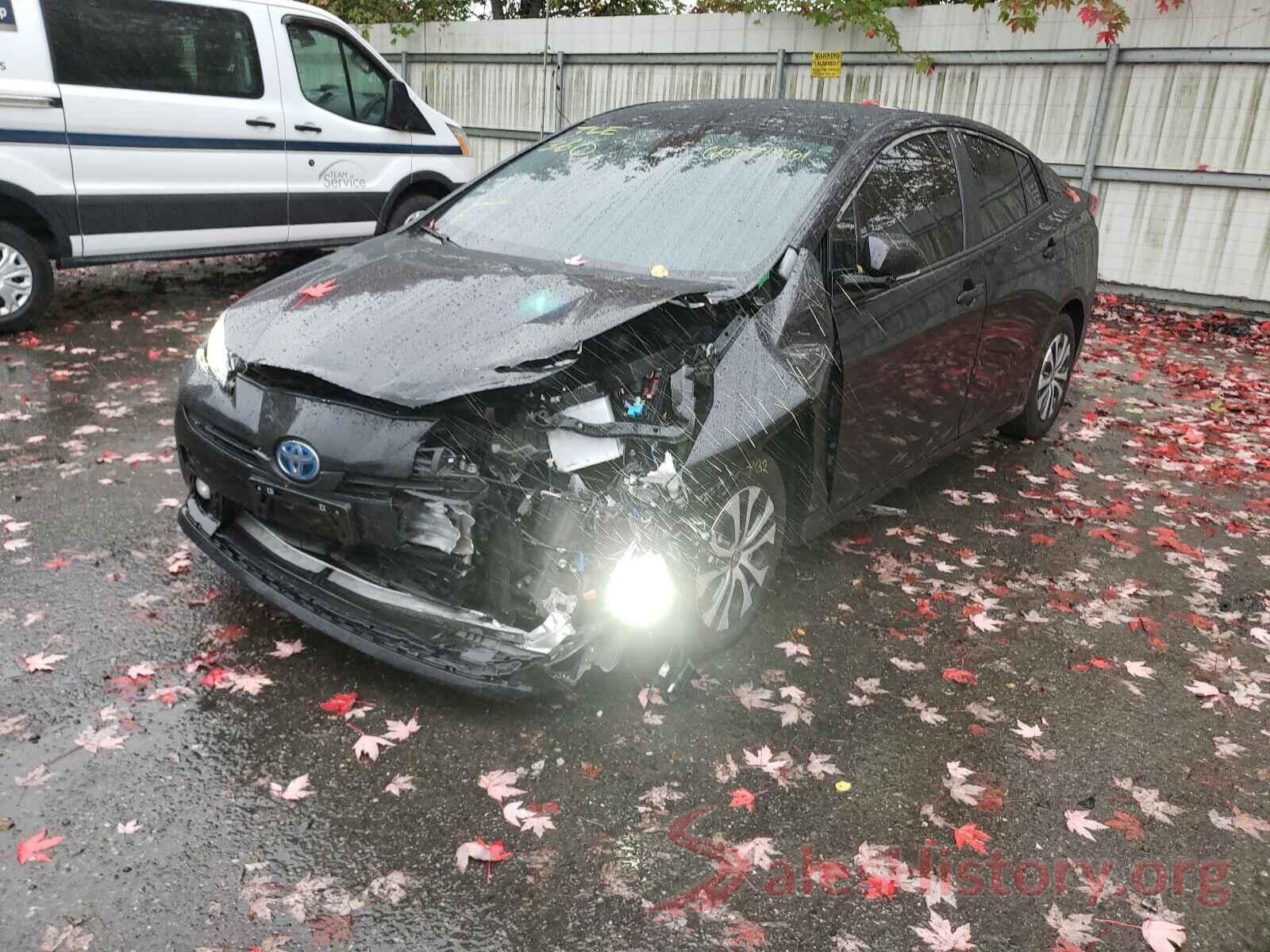 JTDL9RFU8K3012139 2019 TOYOTA PRIUS