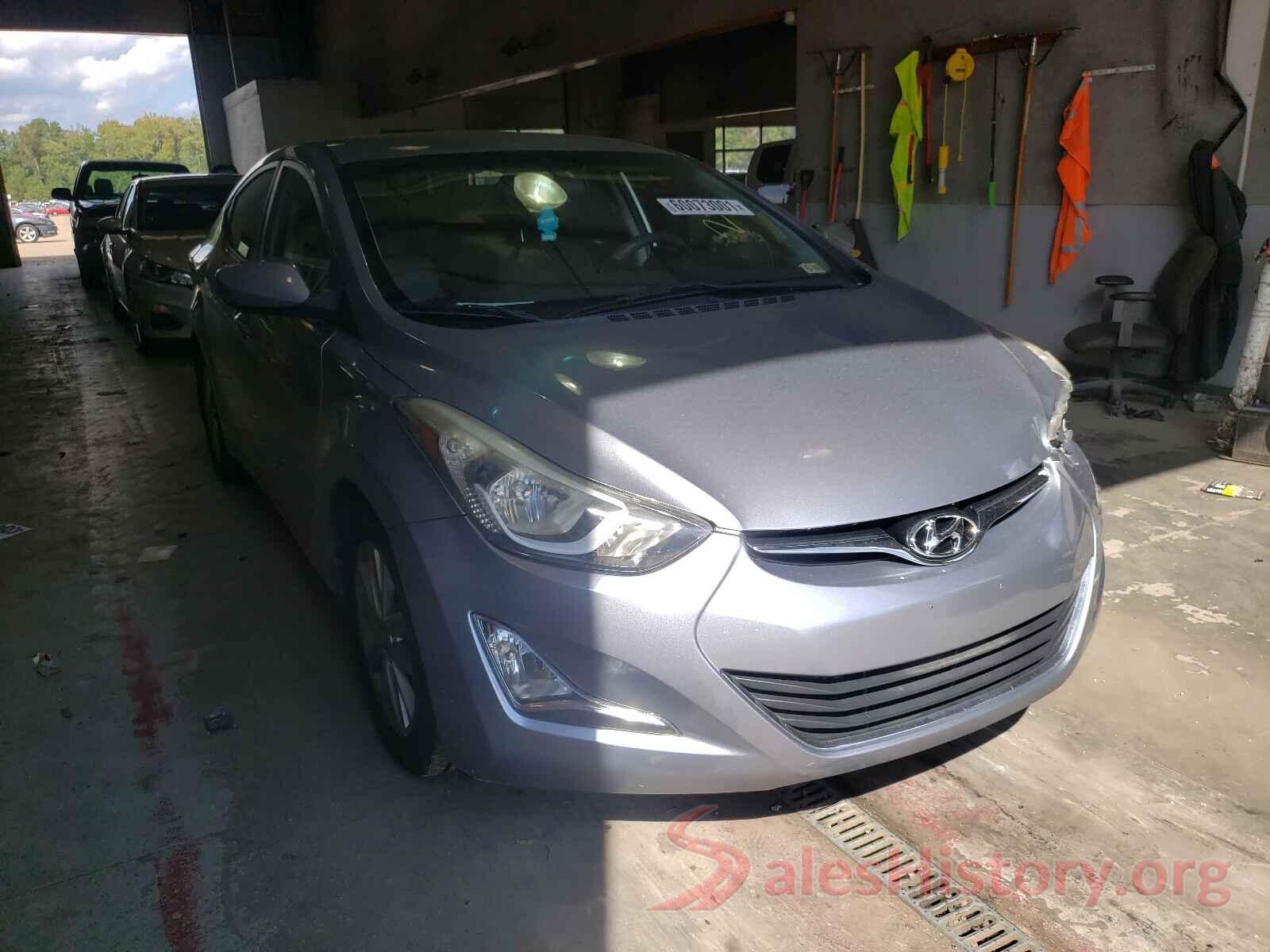 5NPDH4AEXGH743628 2016 HYUNDAI ELANTRA