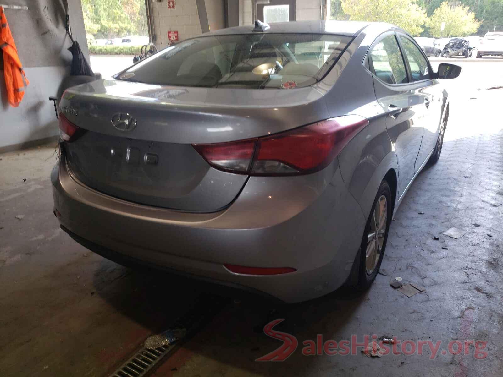 5NPDH4AEXGH743628 2016 HYUNDAI ELANTRA