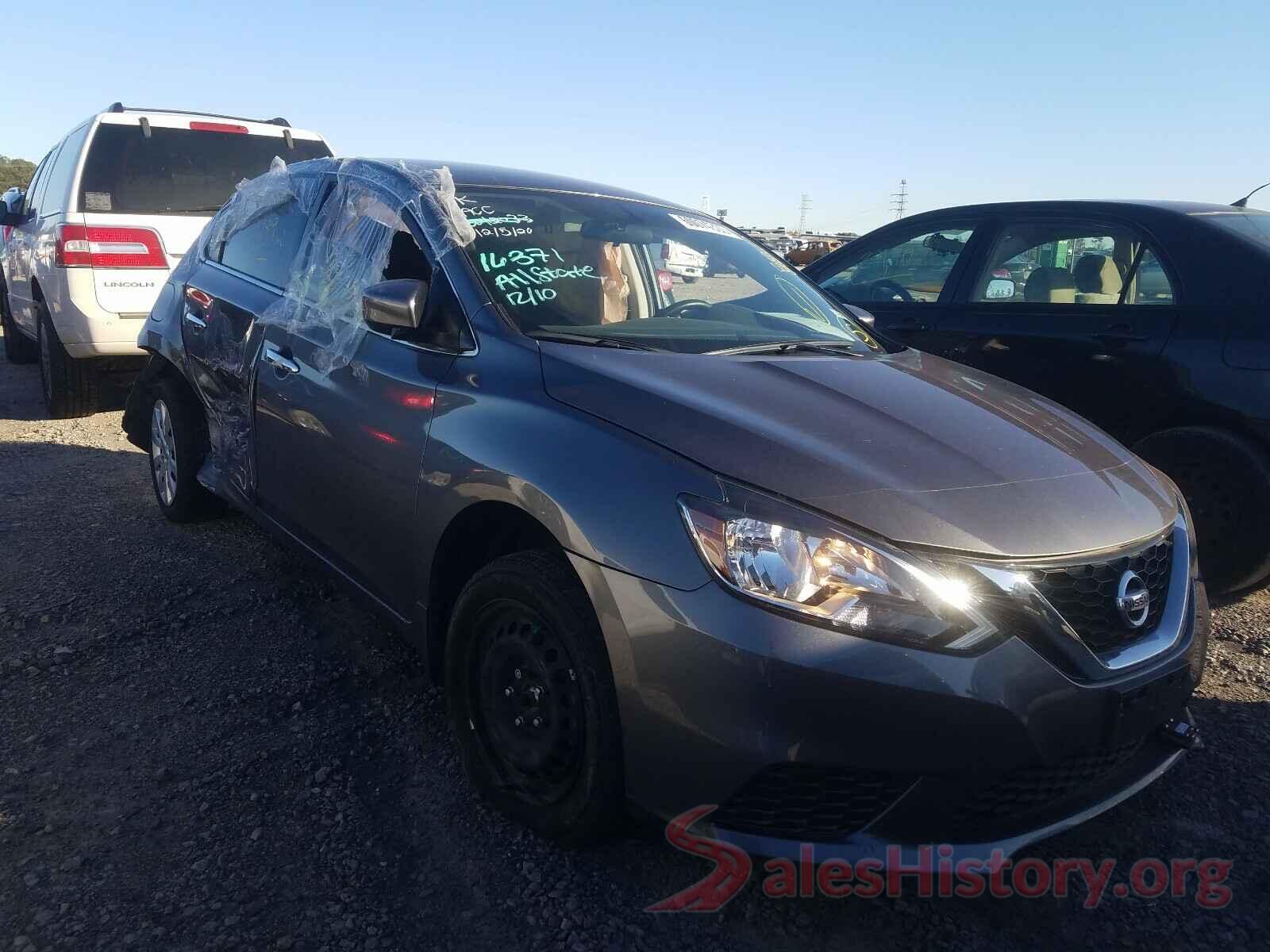 3N1AB7AP9KY404297 2019 NISSAN SENTRA