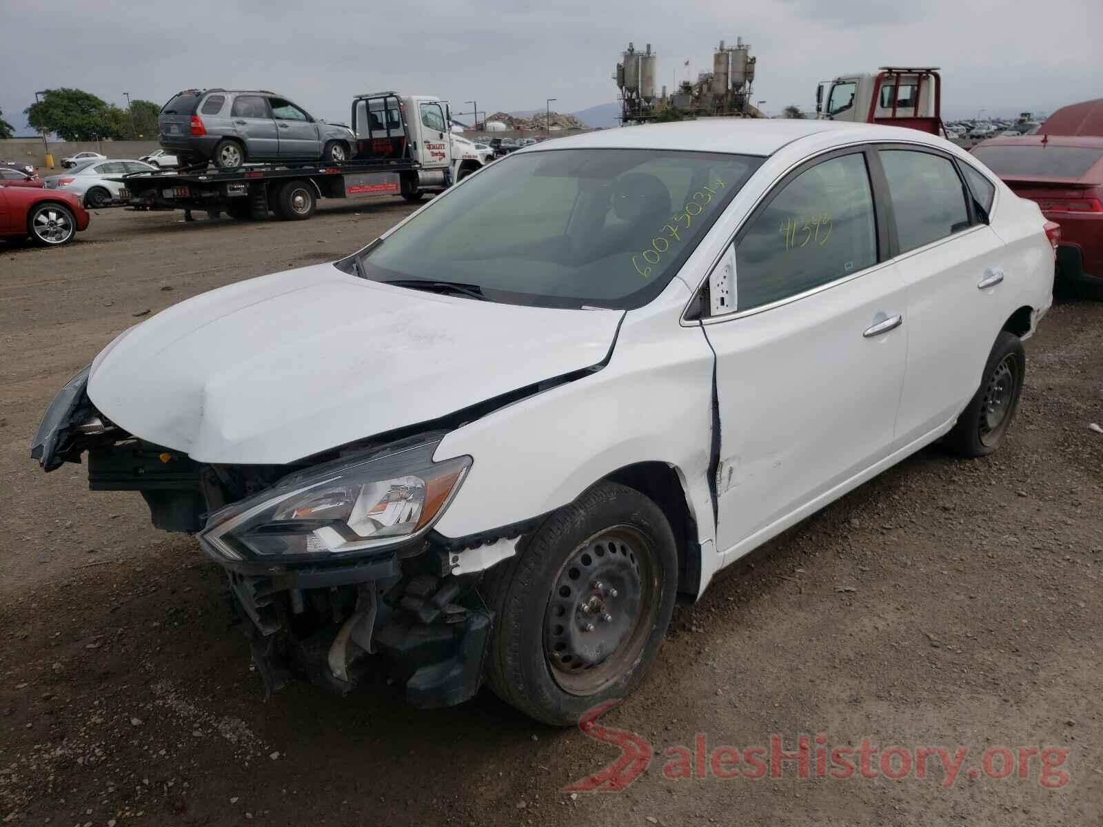 3N1AB7AP7KY258305 2019 NISSAN SENTRA