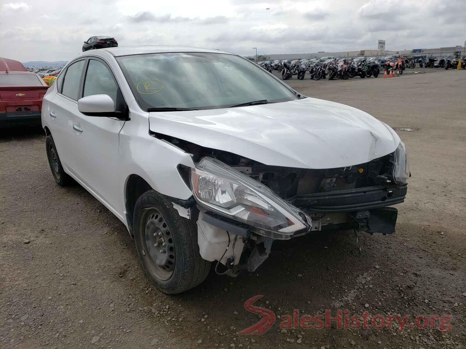 3N1AB7AP7KY258305 2019 NISSAN SENTRA