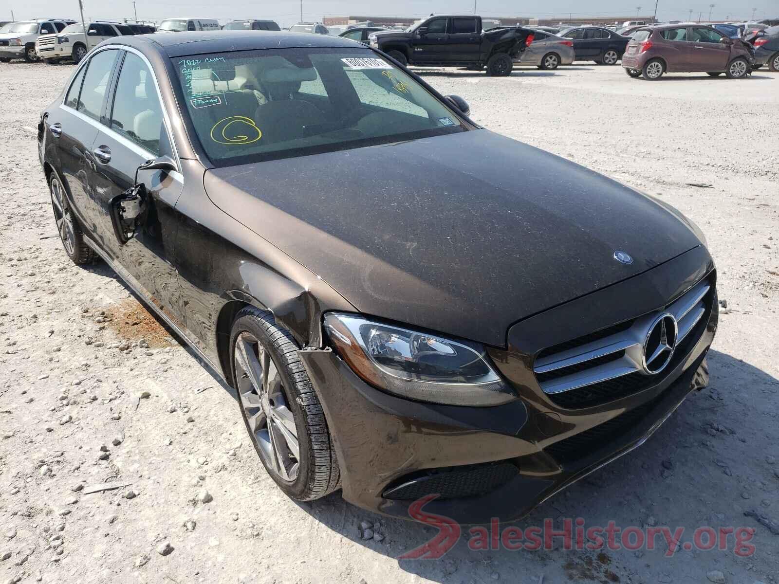 55SWF4JB6HU183951 2017 MERCEDES-BENZ C-CLASS