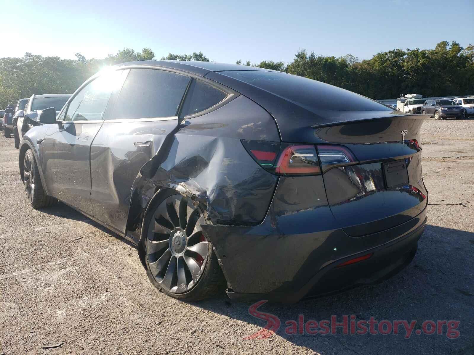 5YJYGDEFXLF049876 2020 TESLA MODEL Y