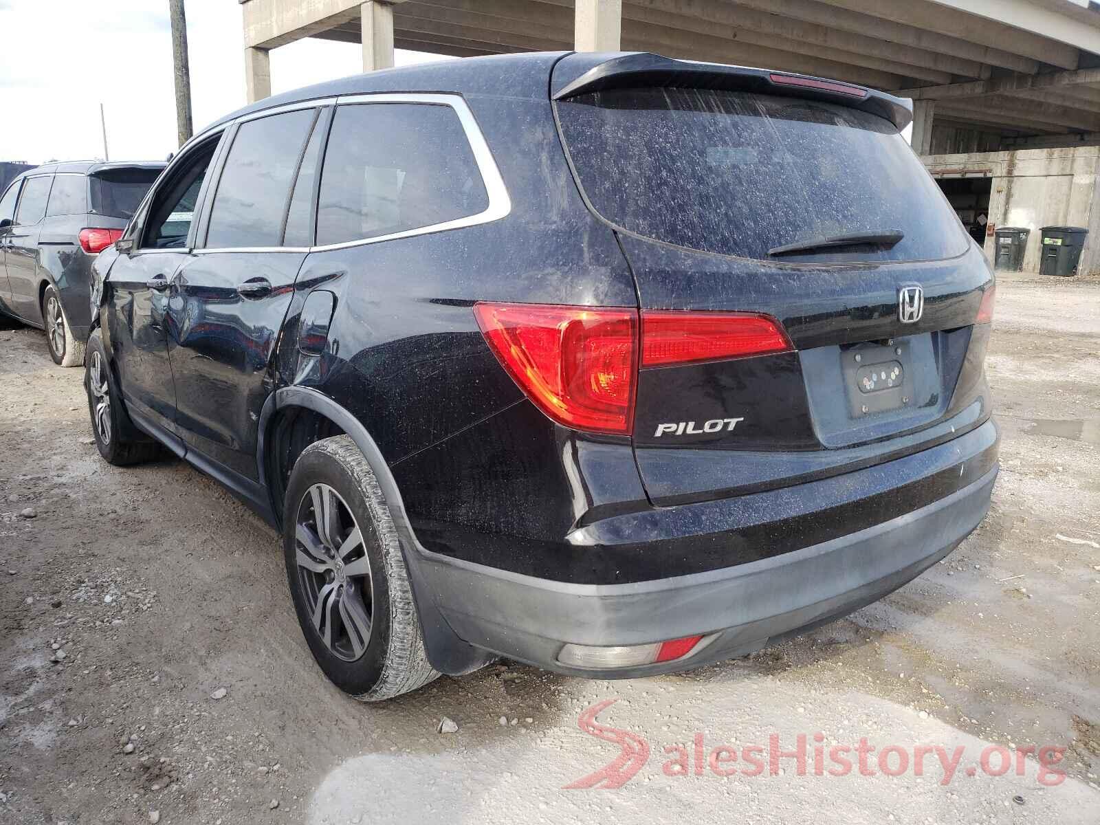 5FNYF5H55GB010954 2016 HONDA PILOT