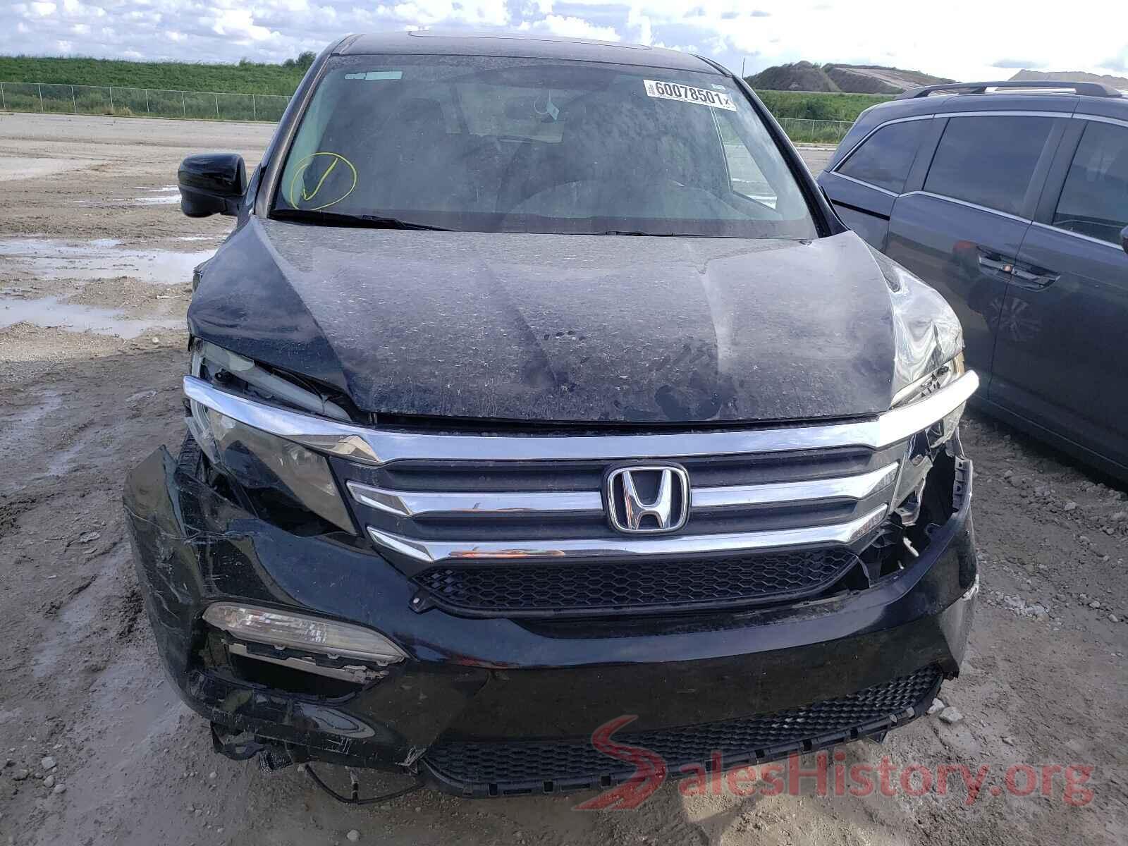 5FNYF5H55GB010954 2016 HONDA PILOT