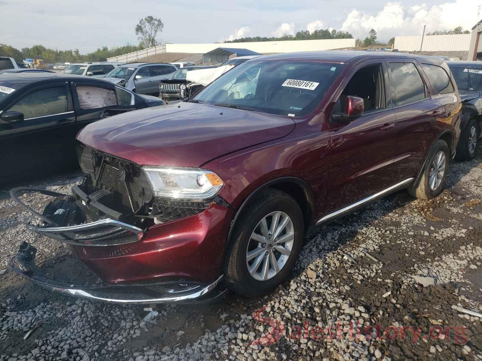 1C4RDHAG0LC307693 2020 DODGE DURANGO