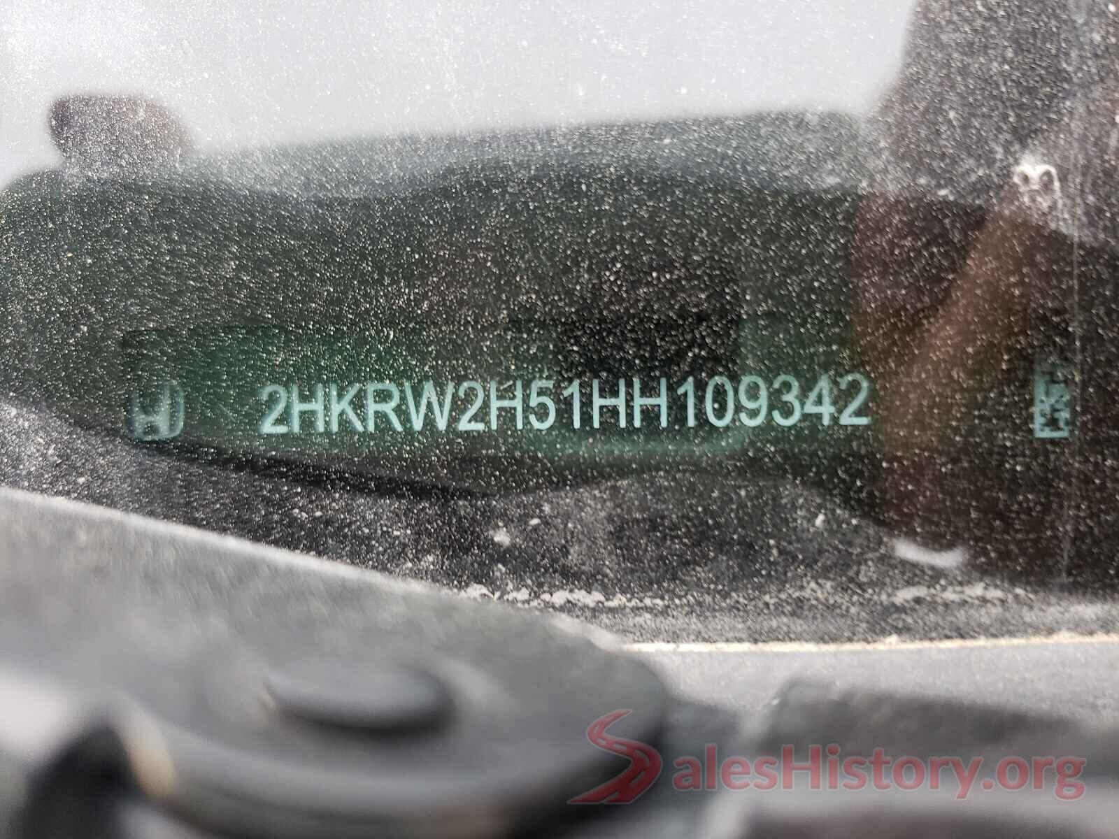 2HKRW2H51HH109342 2017 HONDA CRV