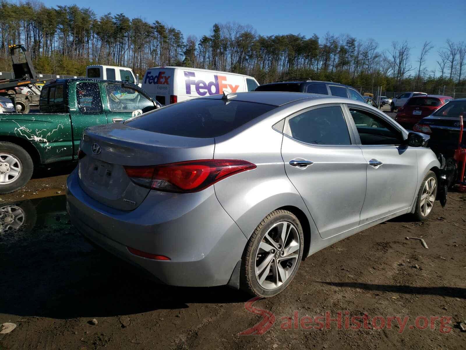 5NPDH4AE7GH669665 2016 HYUNDAI ELANTRA