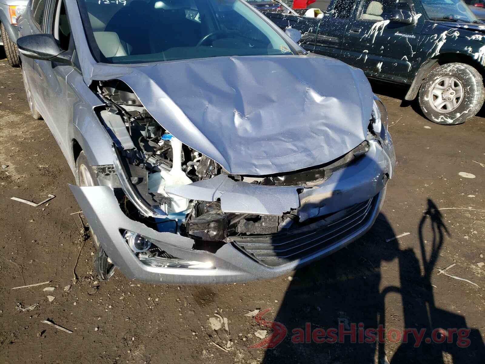 5NPDH4AE7GH669665 2016 HYUNDAI ELANTRA