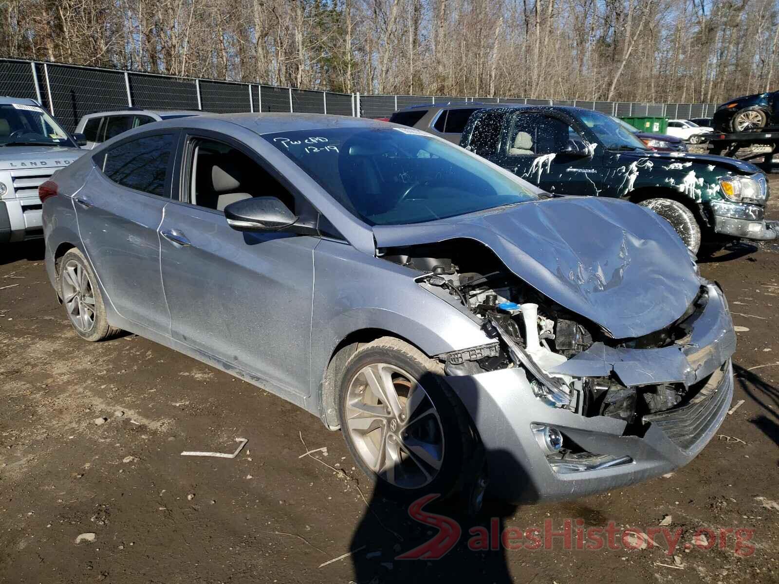 5NPDH4AE7GH669665 2016 HYUNDAI ELANTRA