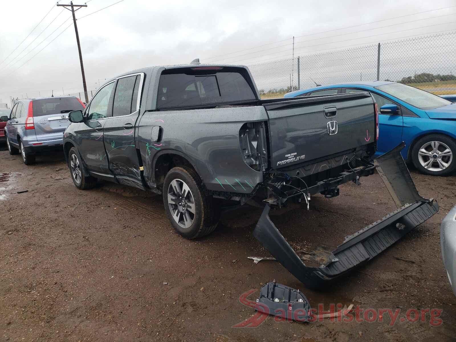 5FPYK2F53KB008147 2019 HONDA RIDGELINE