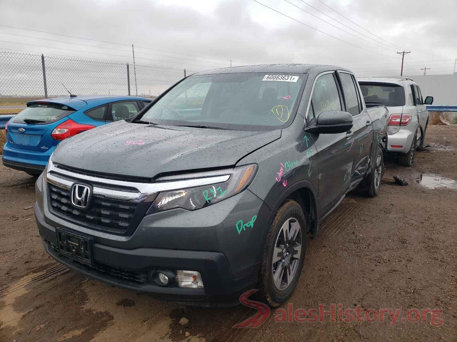 5FPYK2F53KB008147 2019 HONDA RIDGELINE