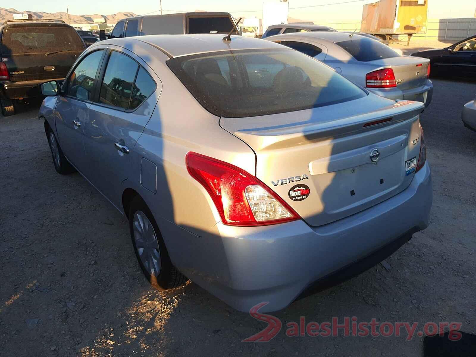 3N1CN7APXGL821271 2016 NISSAN VERSA