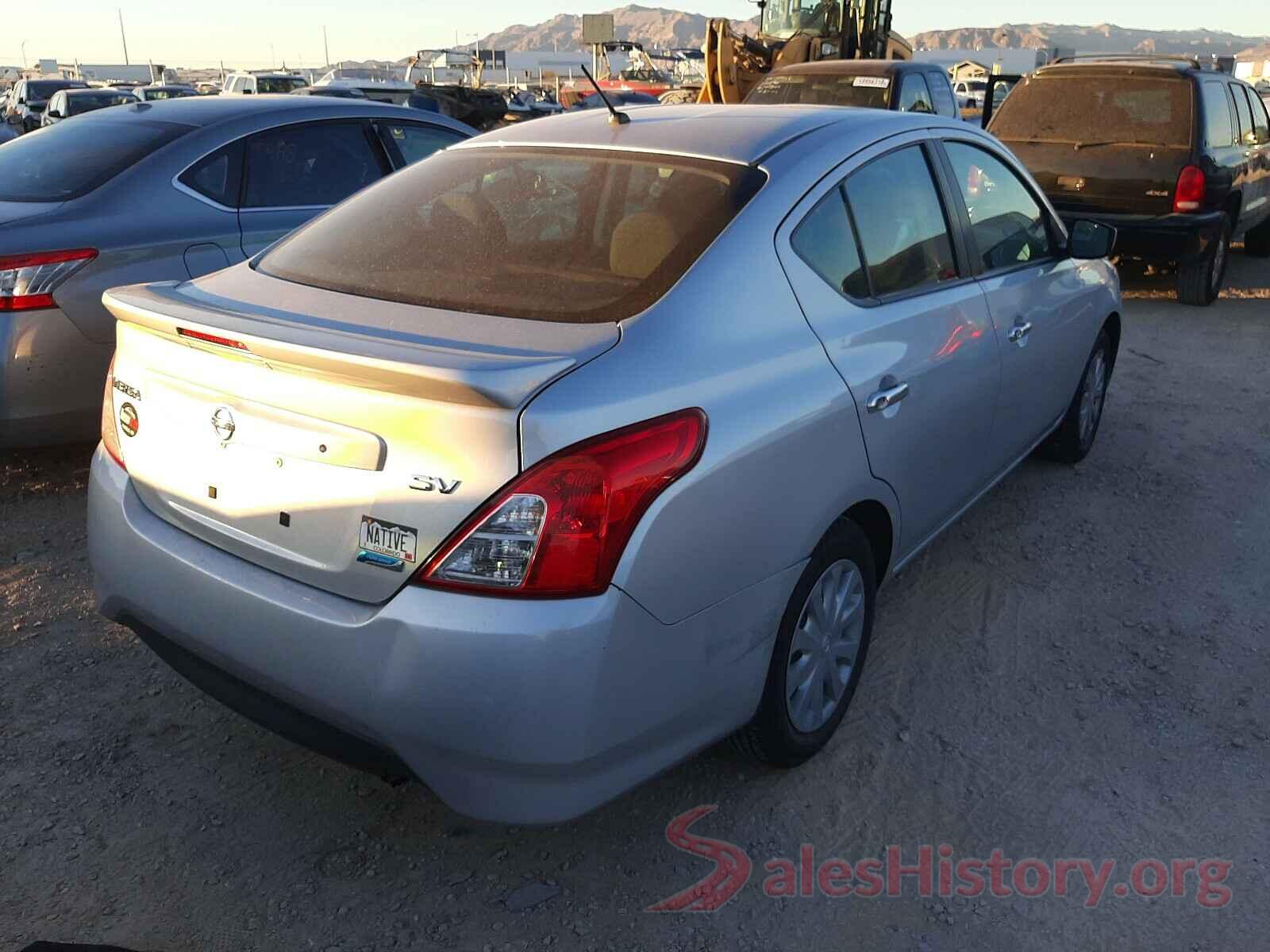 3N1CN7APXGL821271 2016 NISSAN VERSA