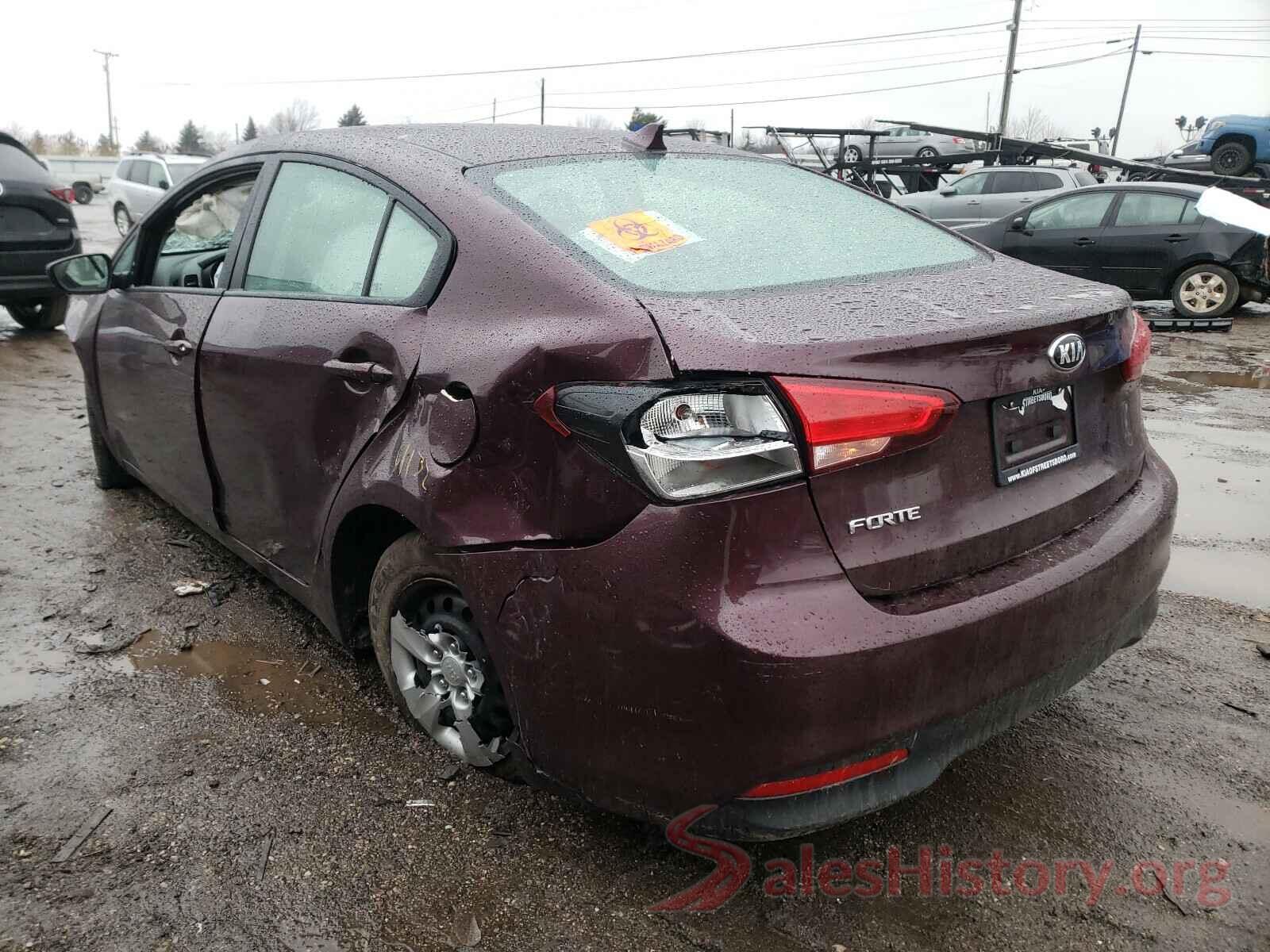 3KPFK4A78JE168033 2018 KIA FORTE