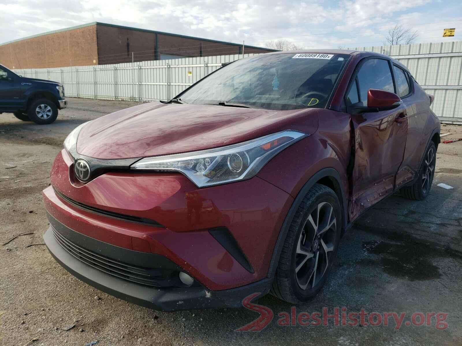 NMTKHMBX0JR053314 2018 TOYOTA C-HR