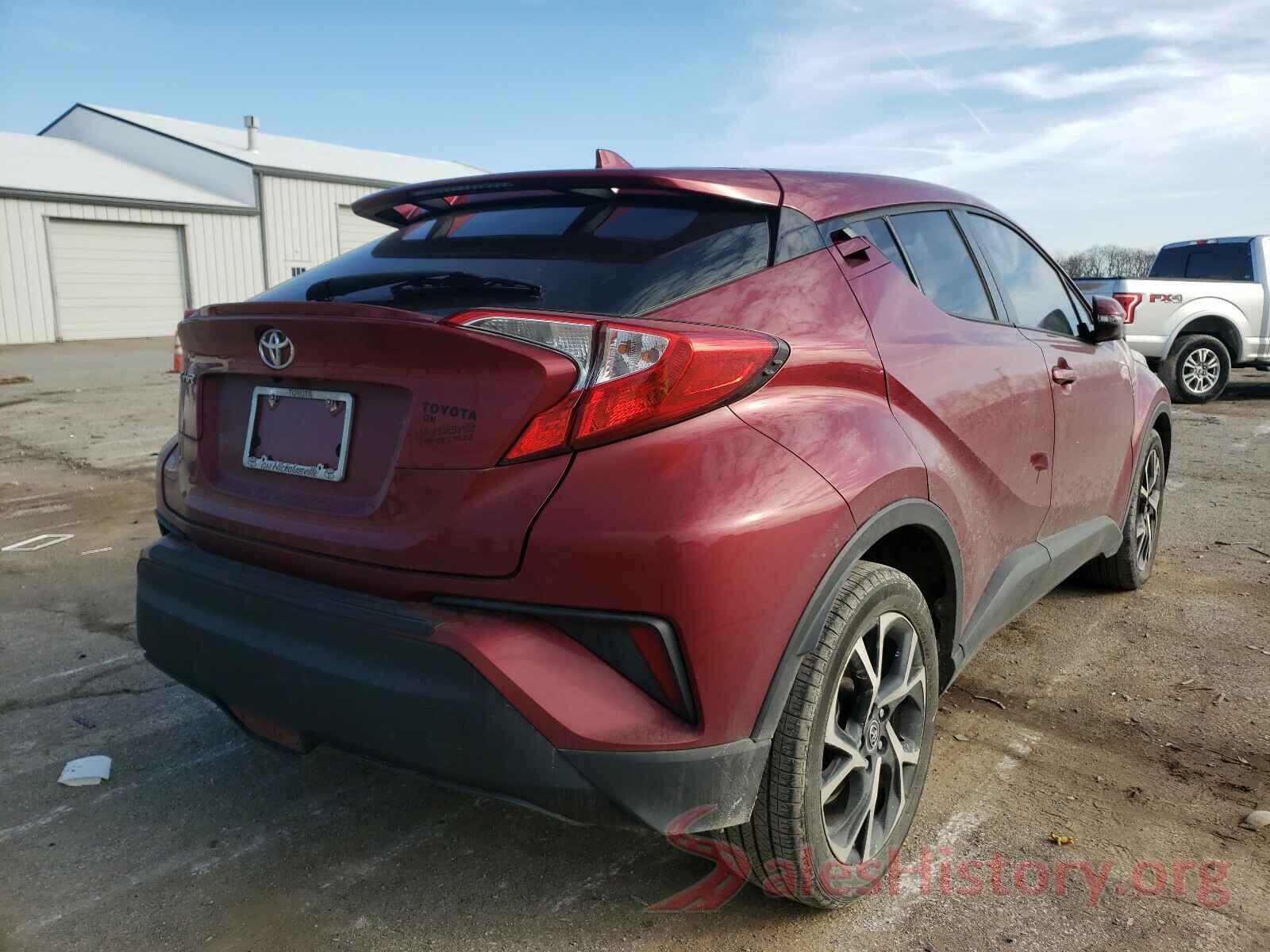 NMTKHMBX0JR053314 2018 TOYOTA C-HR