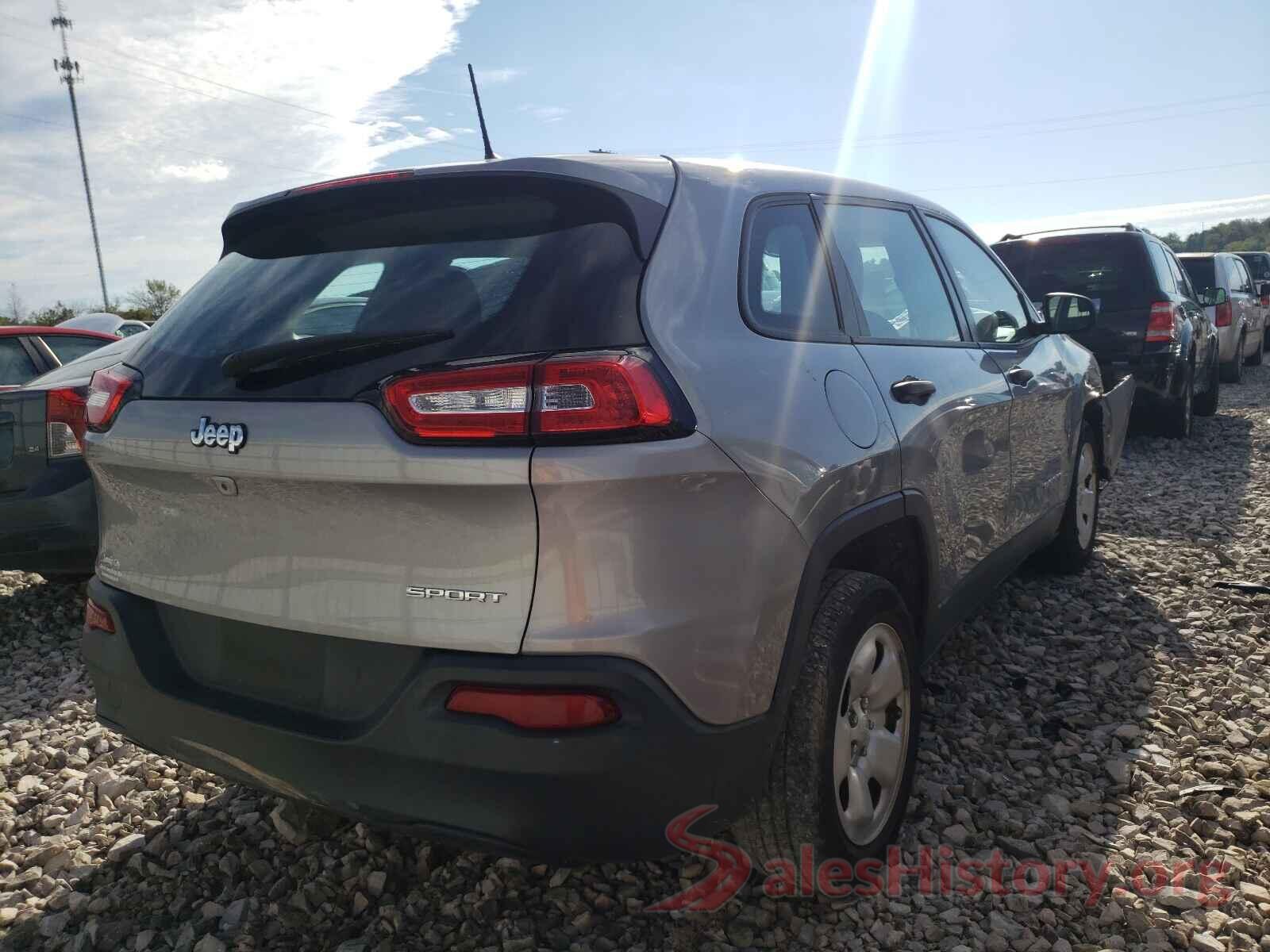 1C4PJLAB8GW113876 2016 JEEP CHEROKEE