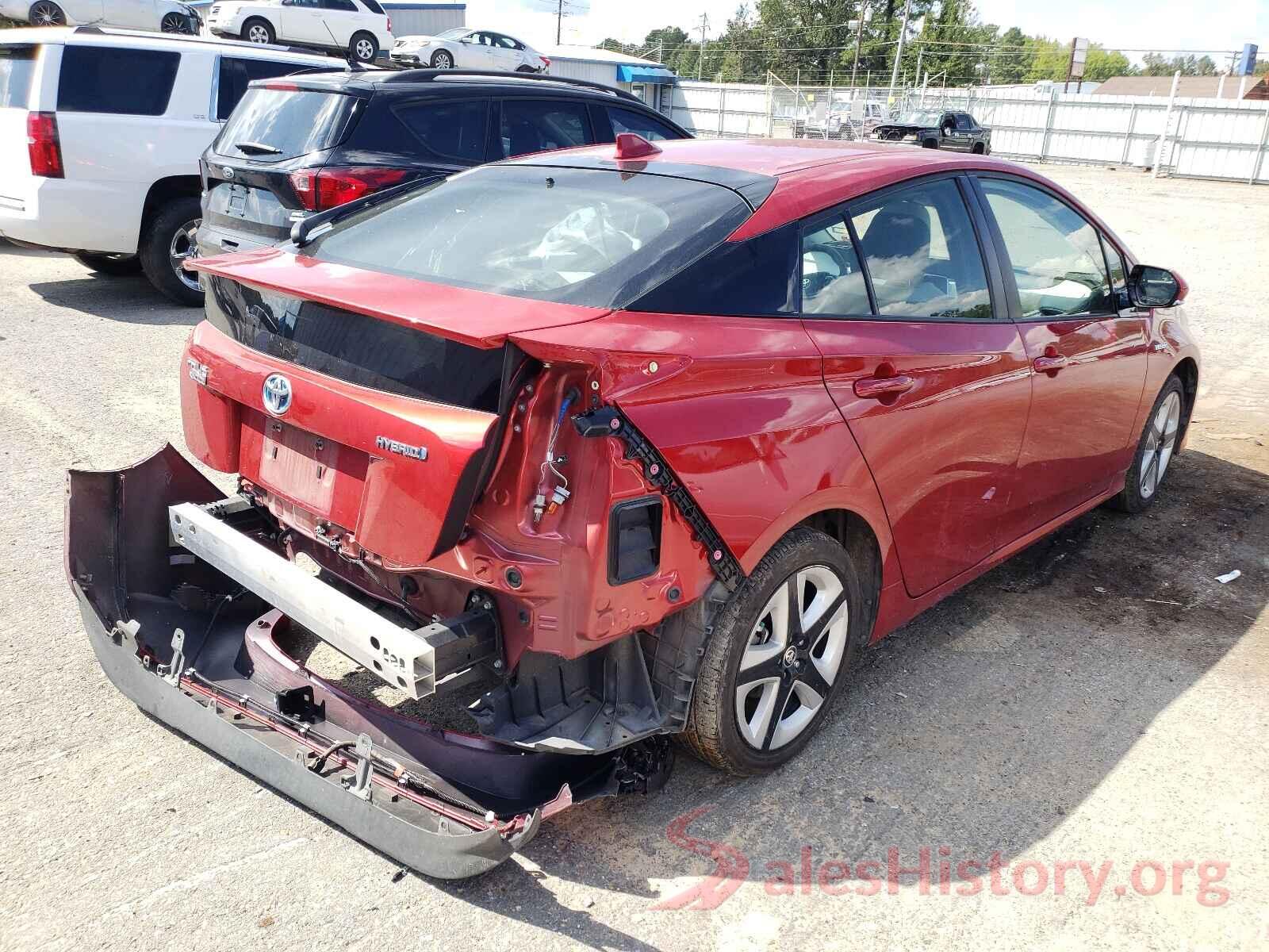 JTDKARFU4G3502832 2016 TOYOTA PRIUS