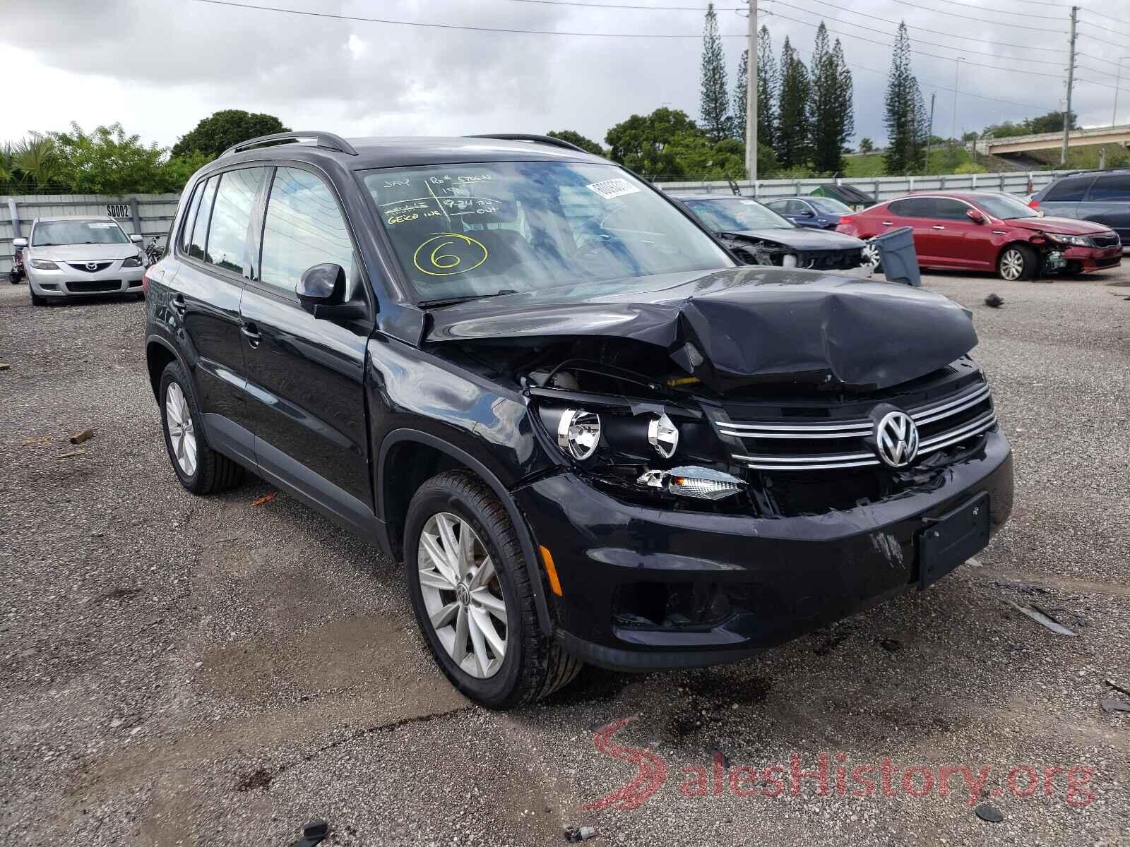 WVGAV7AX1HK046152 2017 VOLKSWAGEN TIGUAN