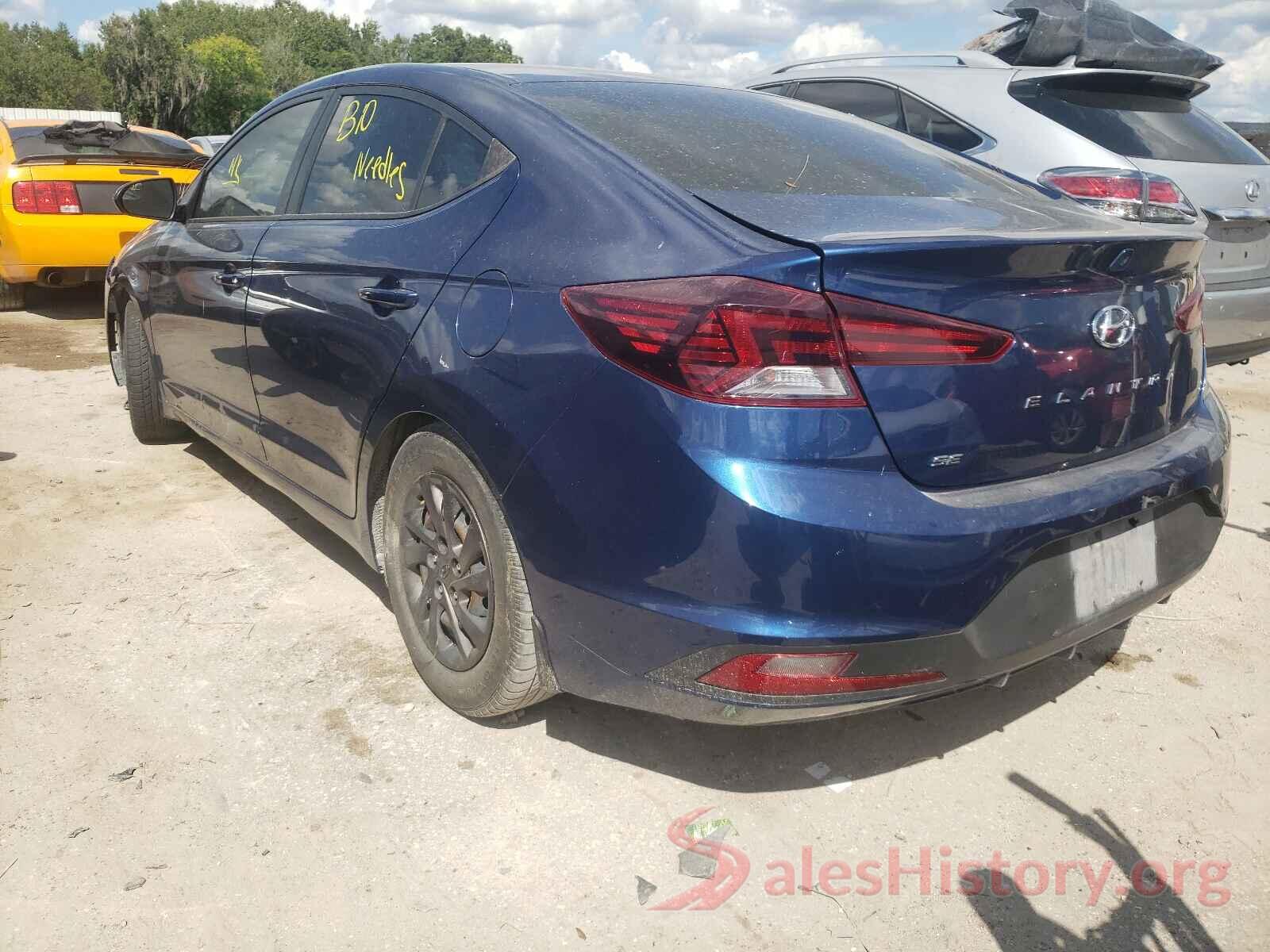 5NPD74LF5KH463570 2019 HYUNDAI ELANTRA