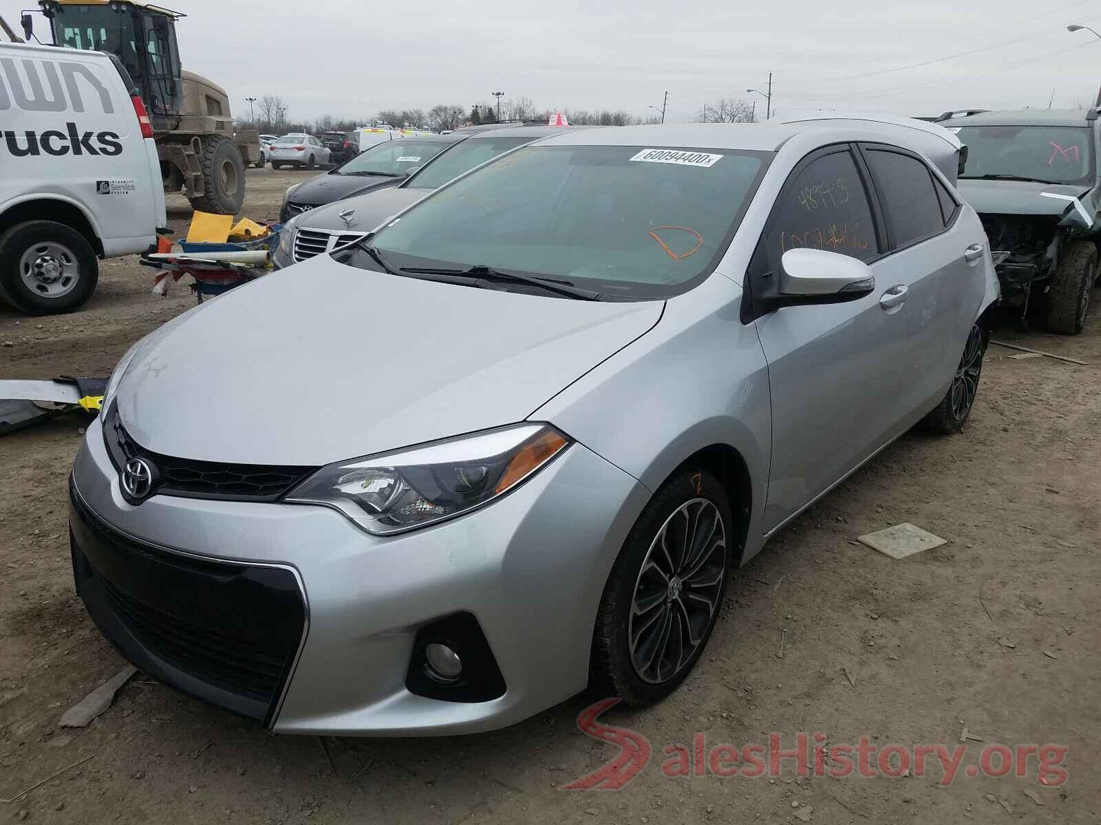 2T1BURHE2GC489423 2016 TOYOTA COROLLA