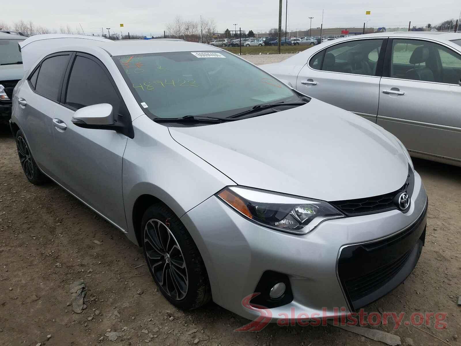 2T1BURHE2GC489423 2016 TOYOTA COROLLA