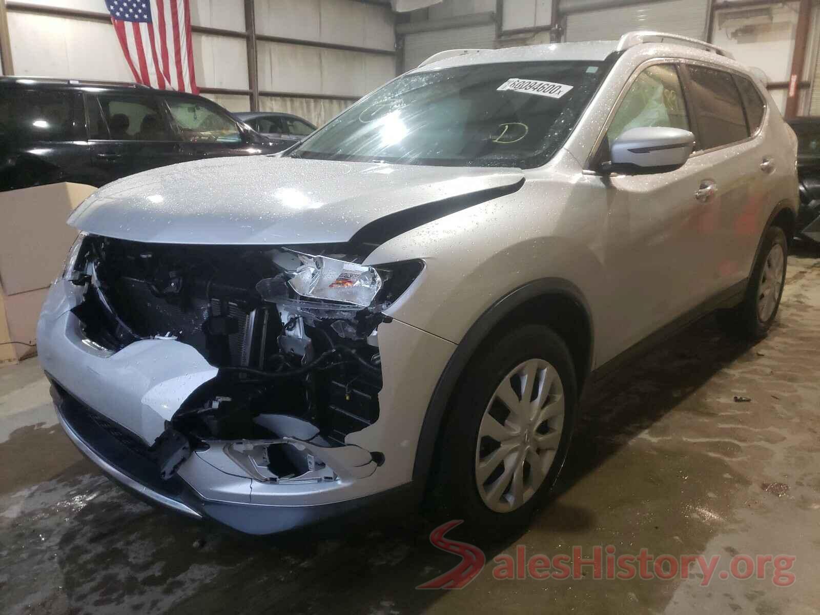 KNMAT2MT2GP694168 2016 NISSAN ROGUE