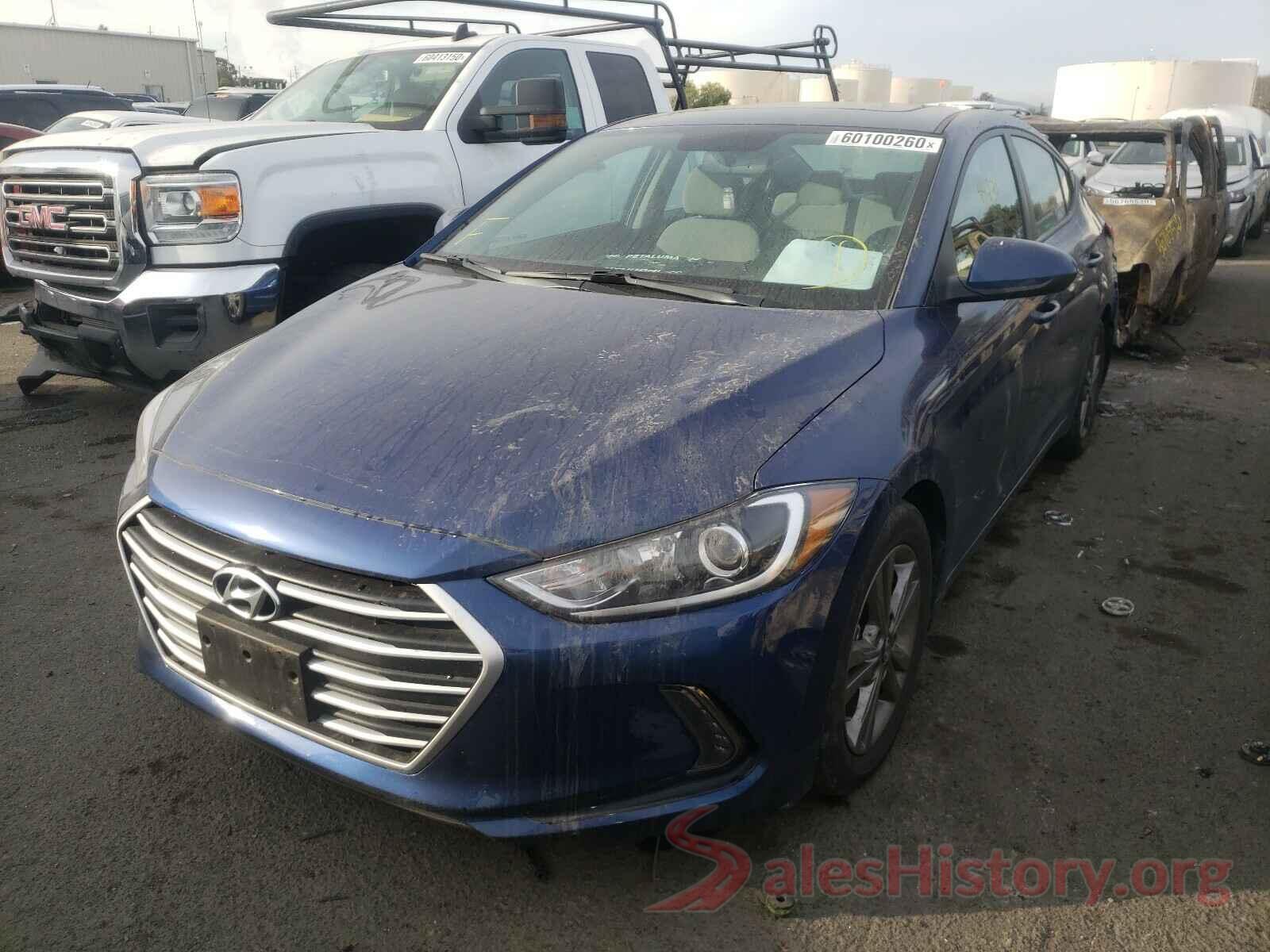 5NPD84LFXJH285408 2018 HYUNDAI ELANTRA