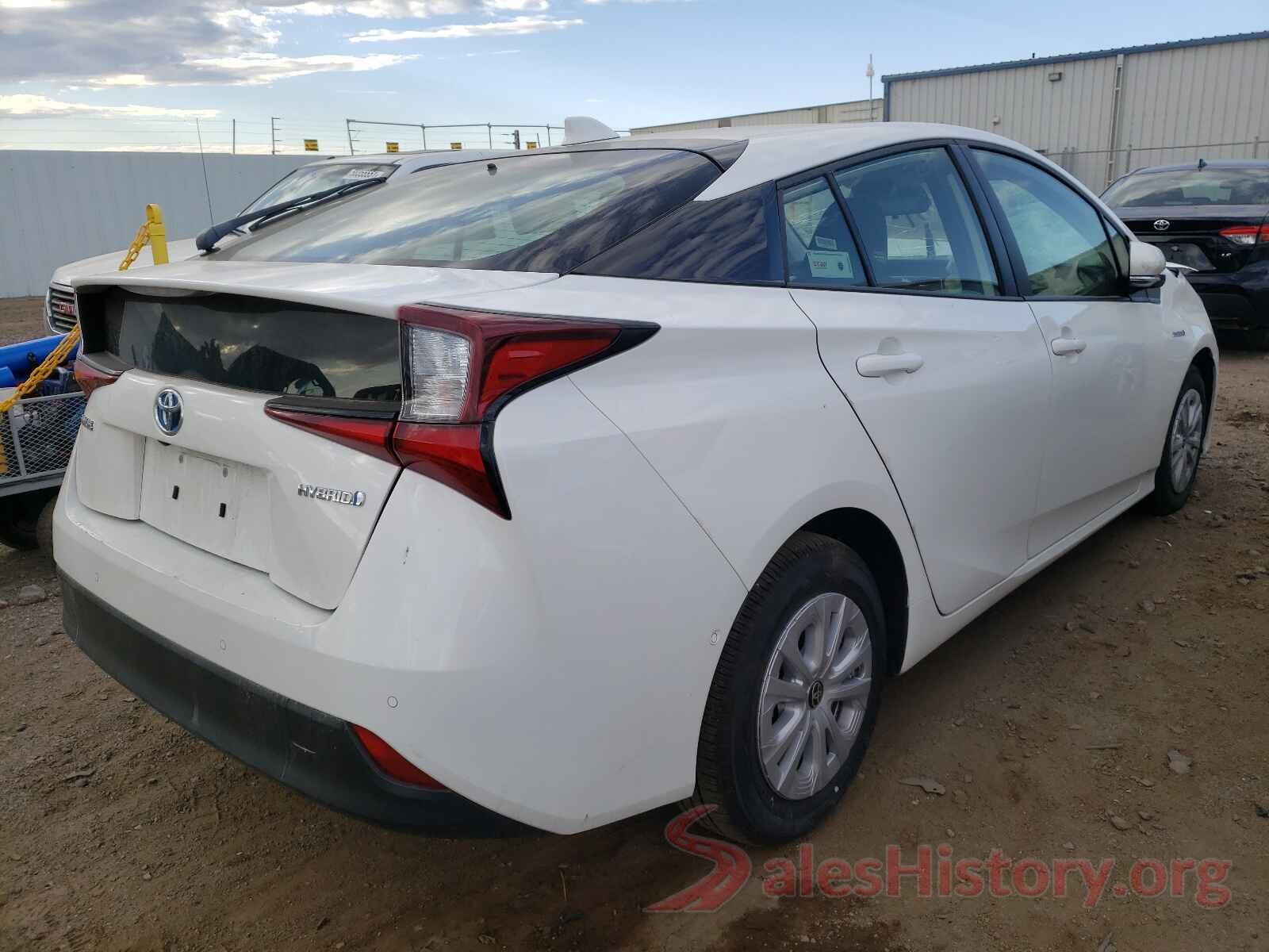 JTDKAMFU2M3151191 2021 TOYOTA PRIUS