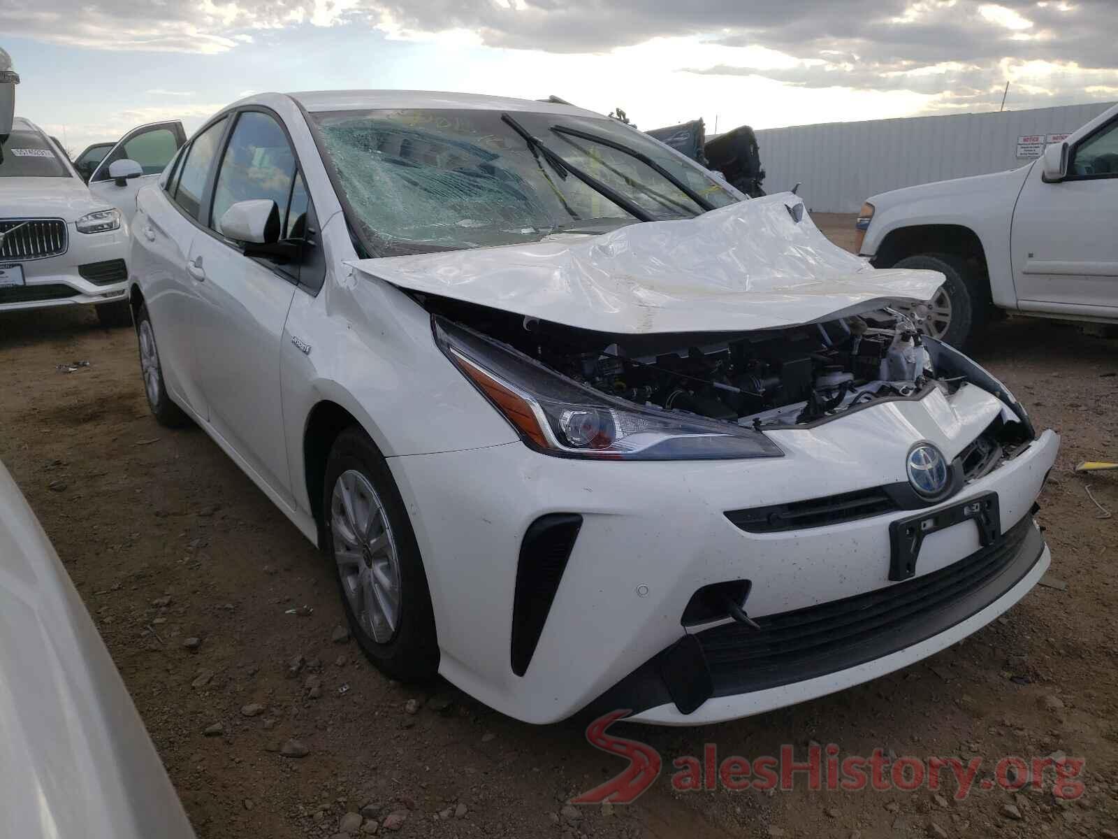 JTDKAMFU2M3151191 2021 TOYOTA PRIUS