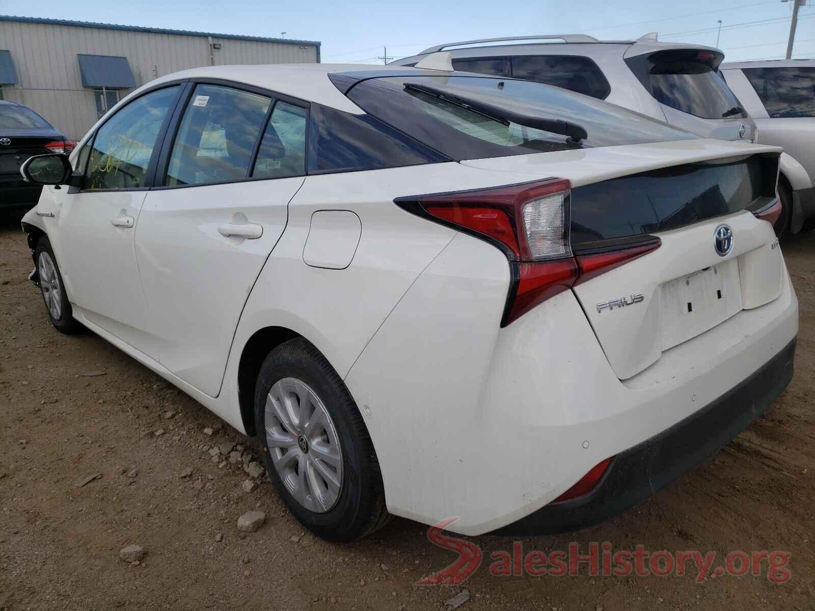 JTDKAMFU2M3151191 2021 TOYOTA PRIUS