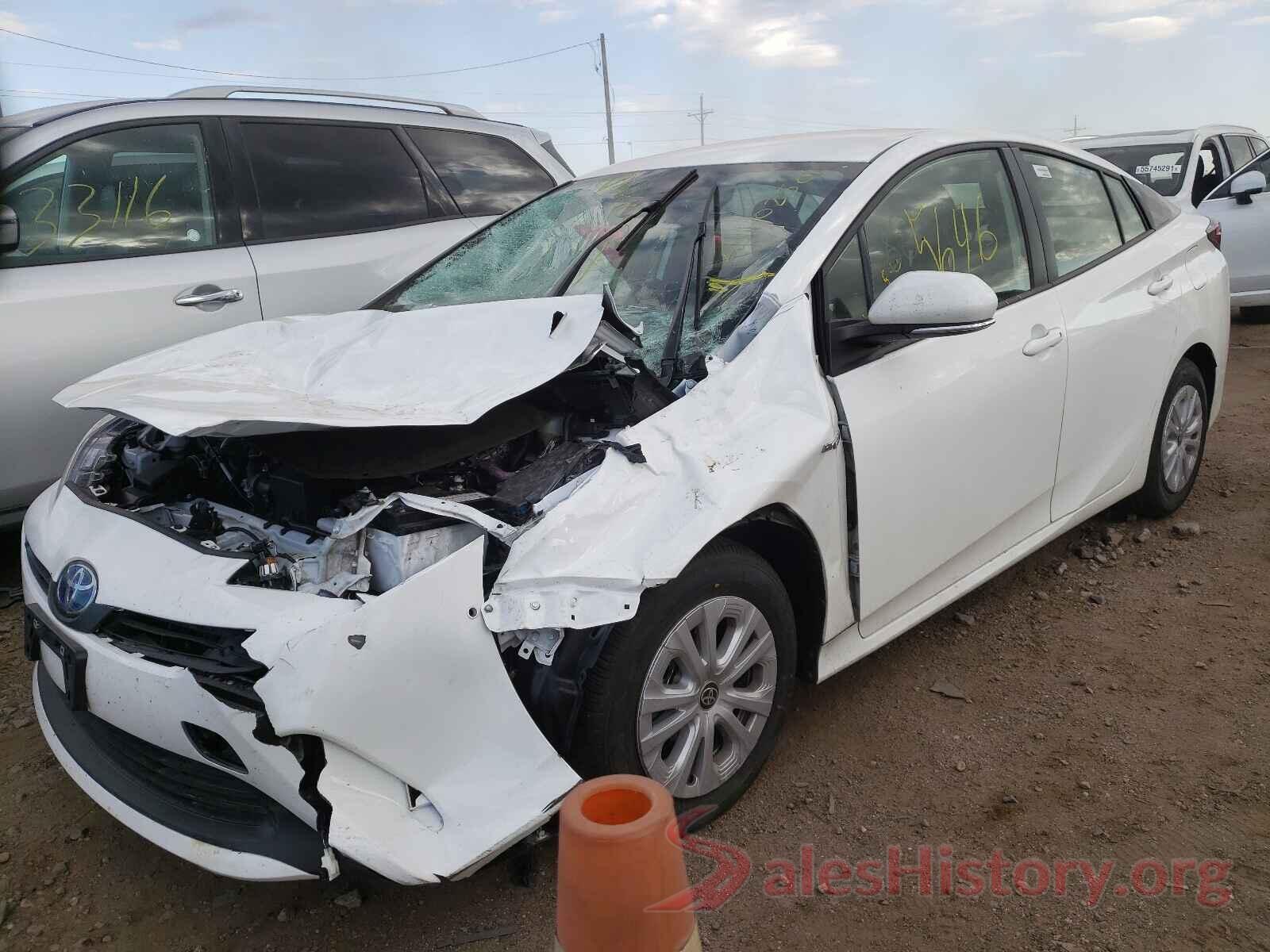 JTDKAMFU2M3151191 2021 TOYOTA PRIUS