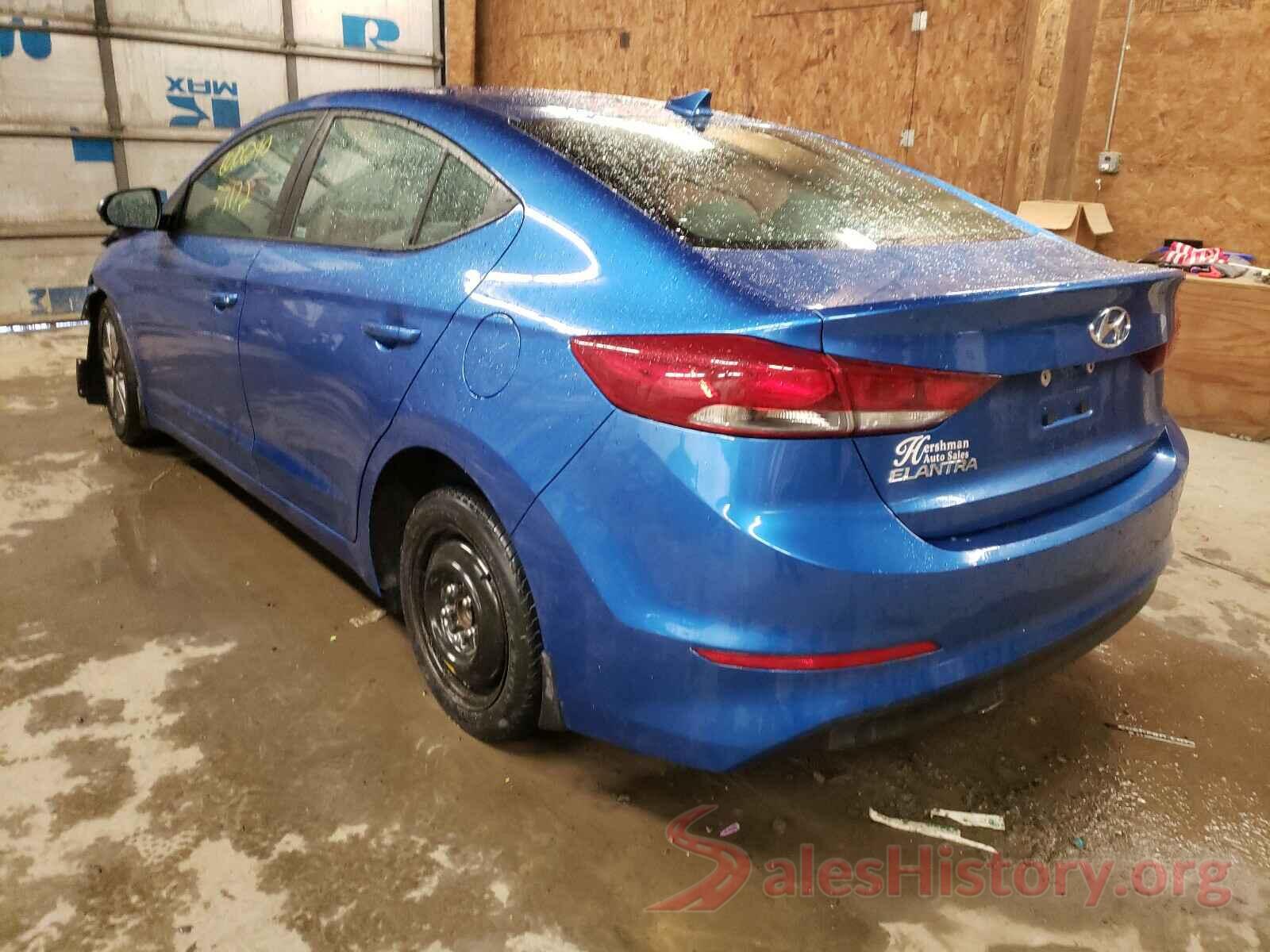 5NPD84LF3JH231822 2018 HYUNDAI ELANTRA