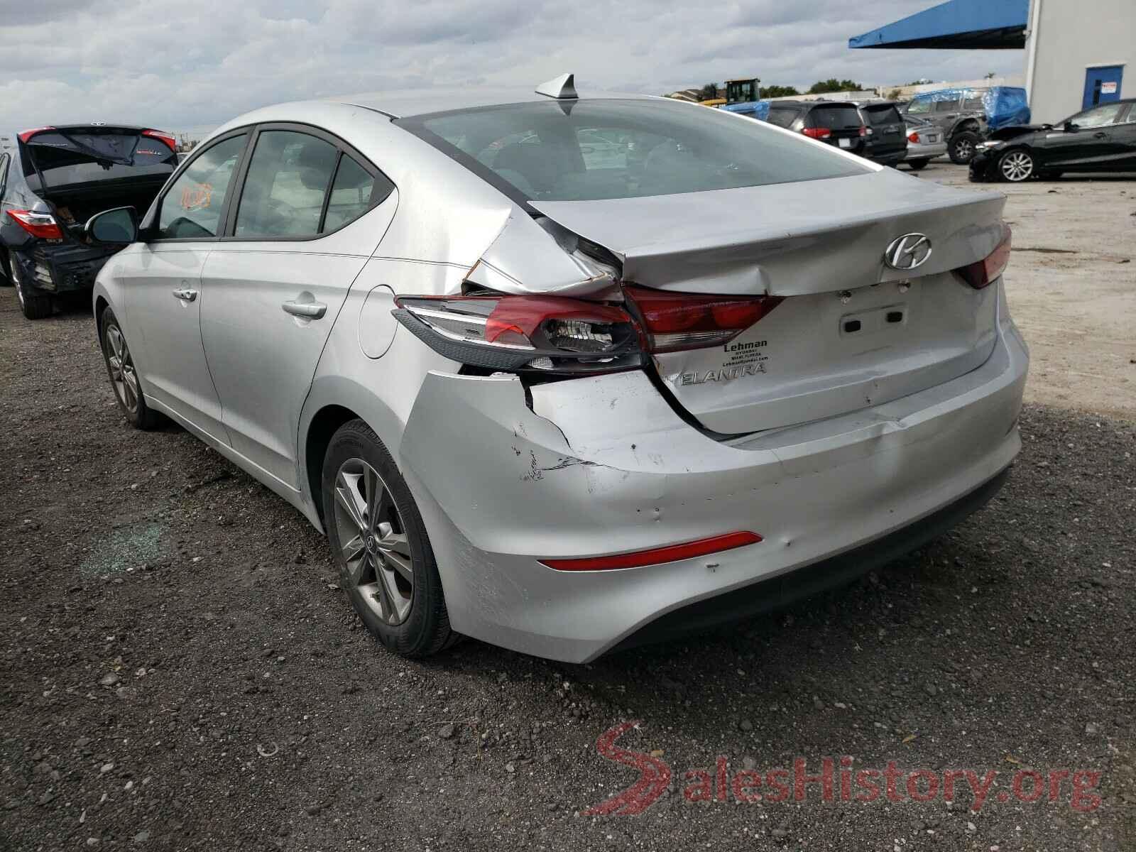 KMHD84LF5JU461122 2018 HYUNDAI ELANTRA