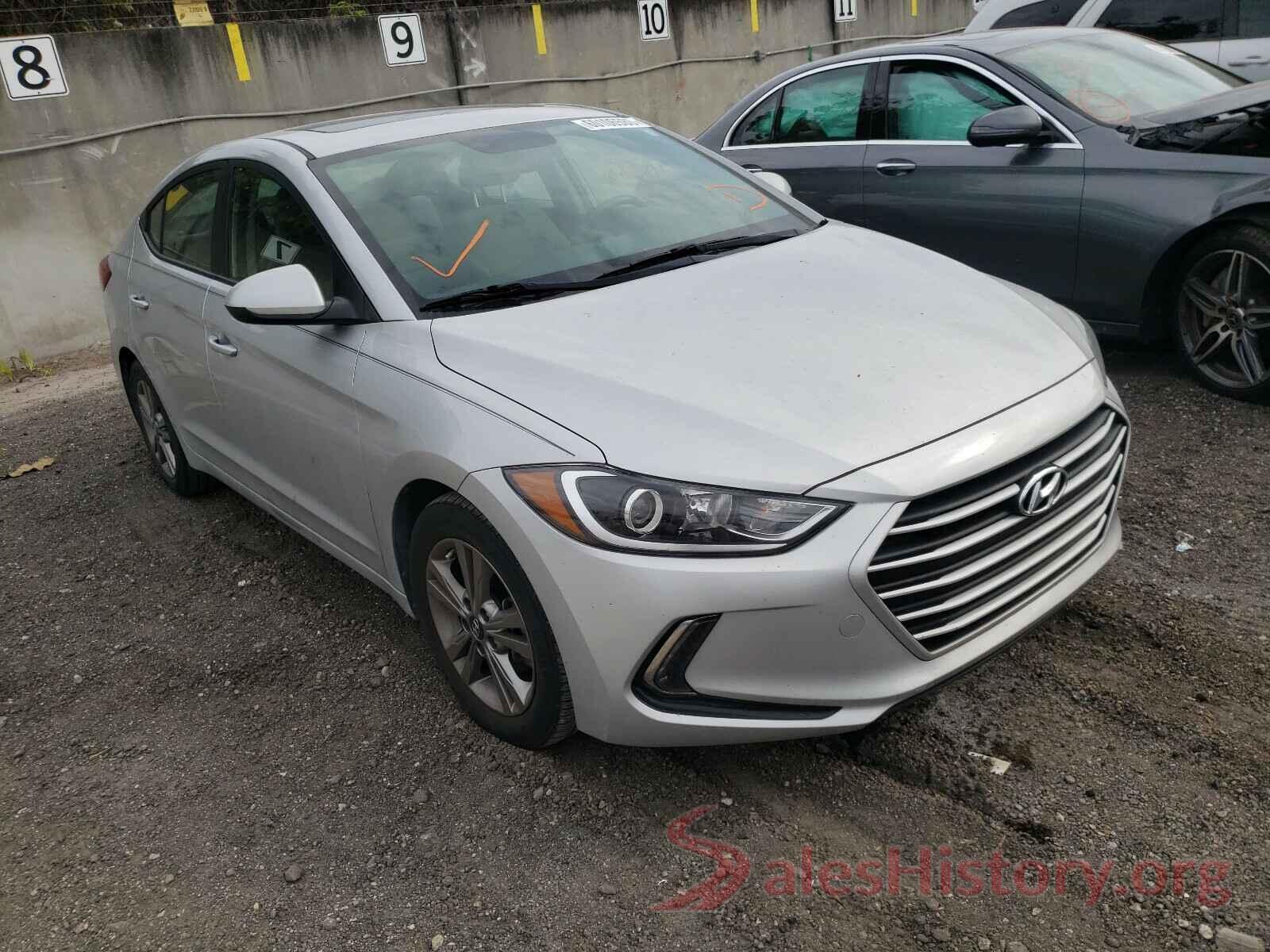 KMHD84LF5JU461122 2018 HYUNDAI ELANTRA