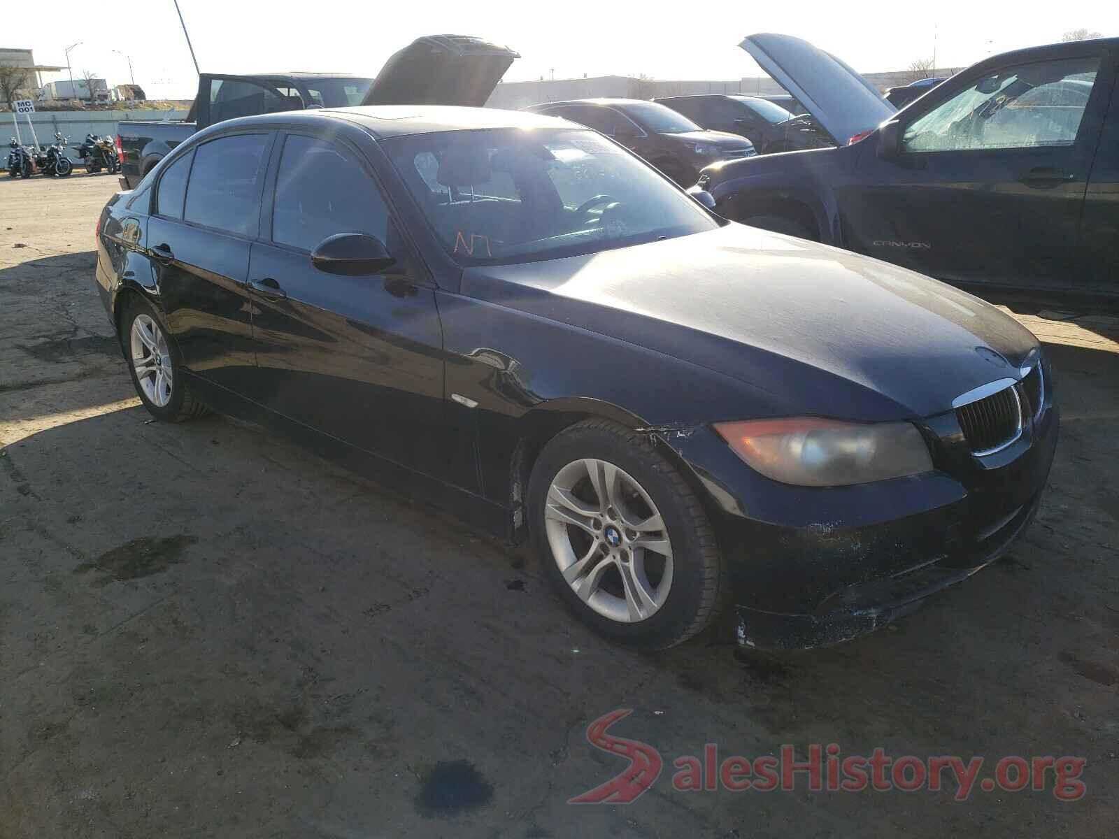 WBAVA37518NL58564 2008 BMW 3 SERIES