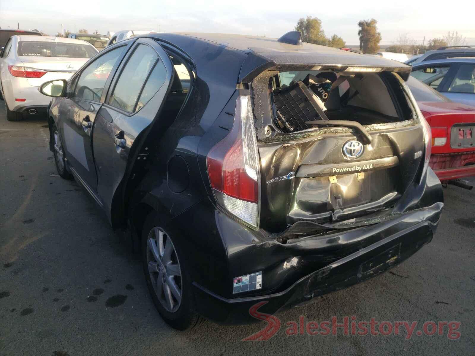 JTDKDTB33H1592151 2017 TOYOTA PRIUS