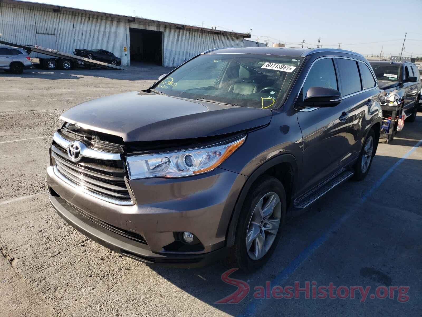 5TDDKRFH3GS256508 2016 TOYOTA HIGHLANDER