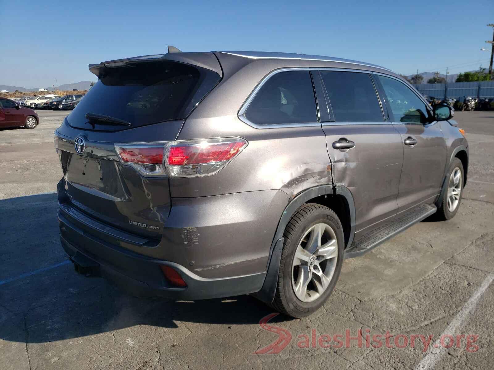 5TDDKRFH3GS256508 2016 TOYOTA HIGHLANDER